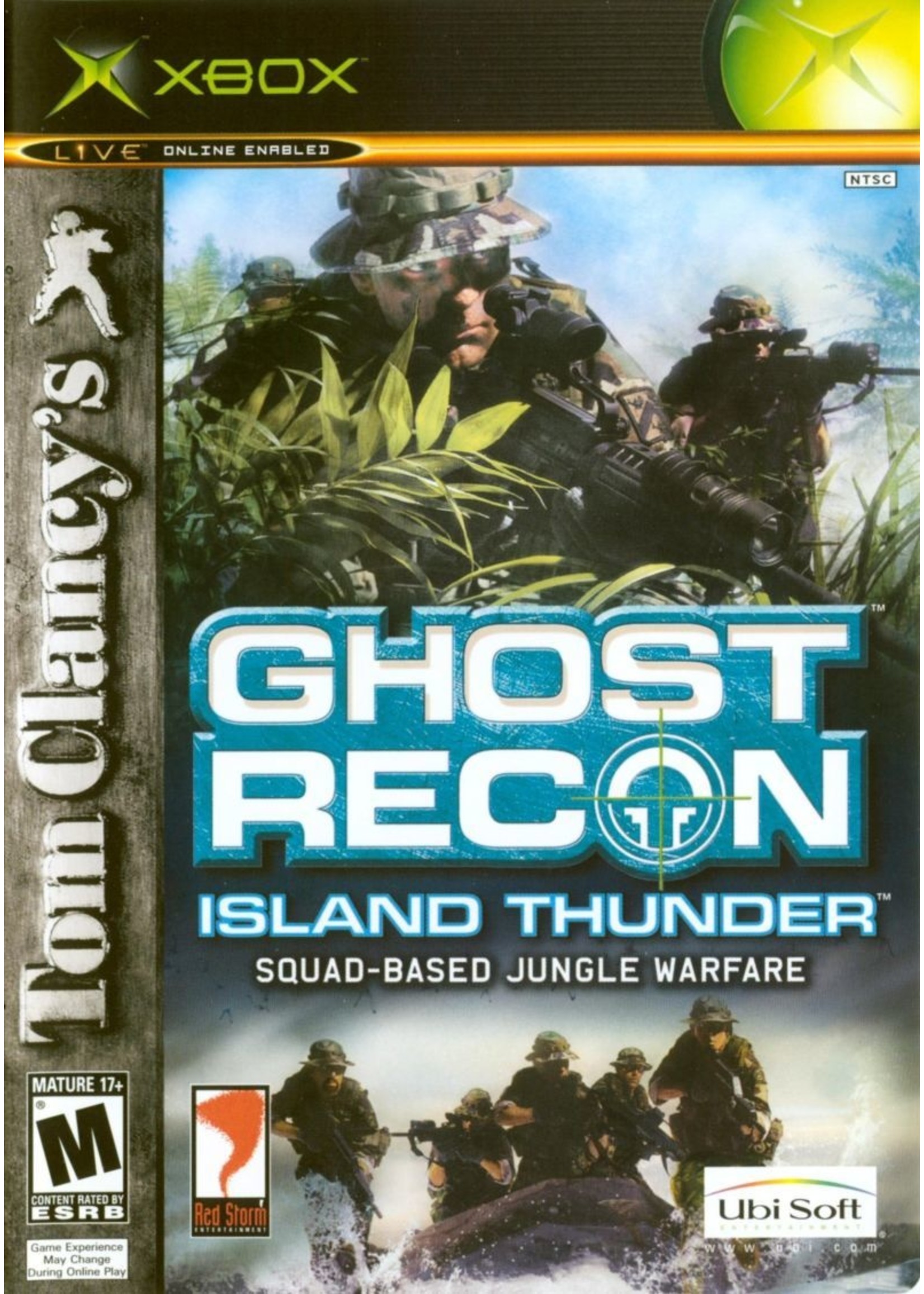 Microsoft Xbox Tom Clancy's Ghost Recon Island Thunder