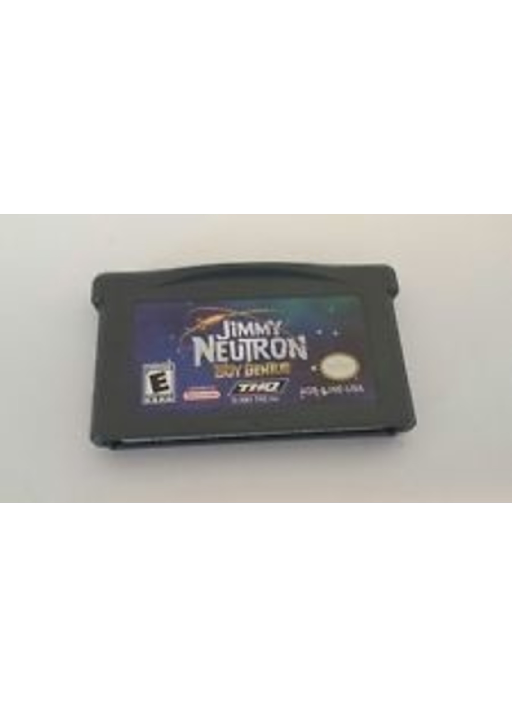 Nintendo Gameboy Advance Jimmy Neutron Boy Genius