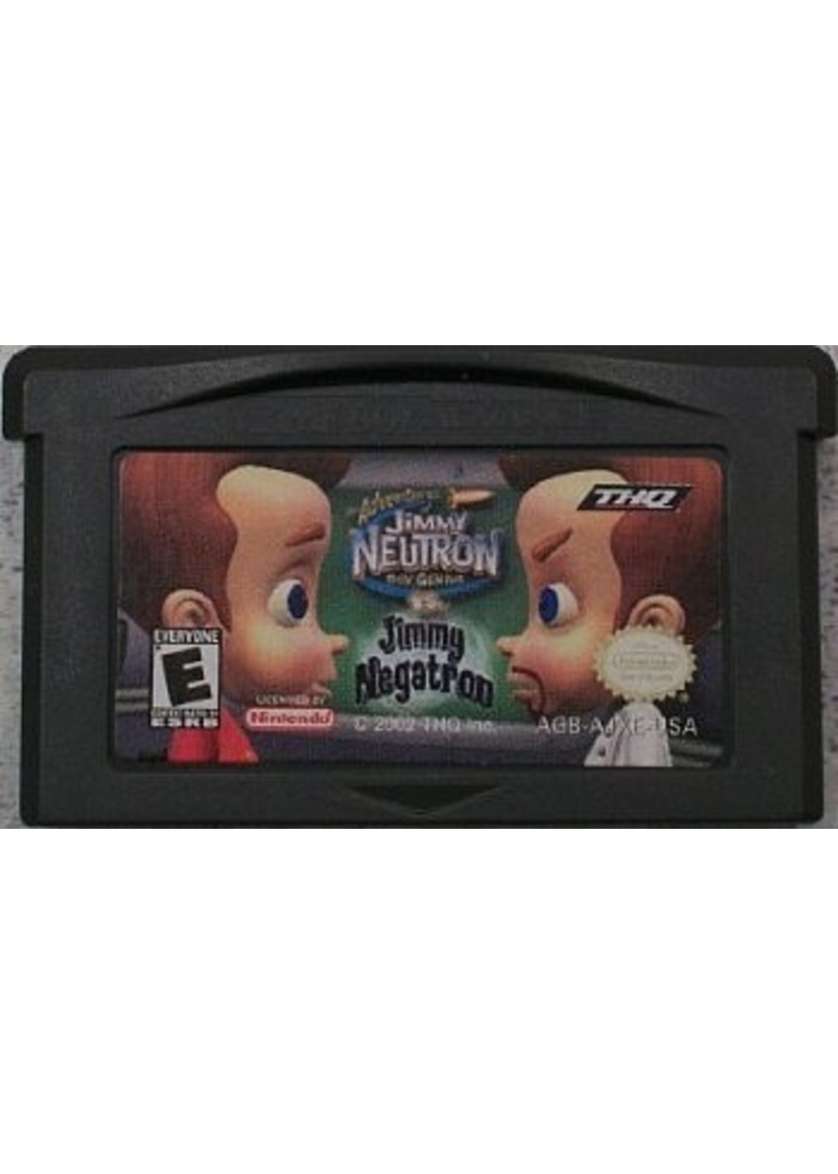 Nintendo Gameboy Advance Jimmy Neutron vs Jimmy Negatron
