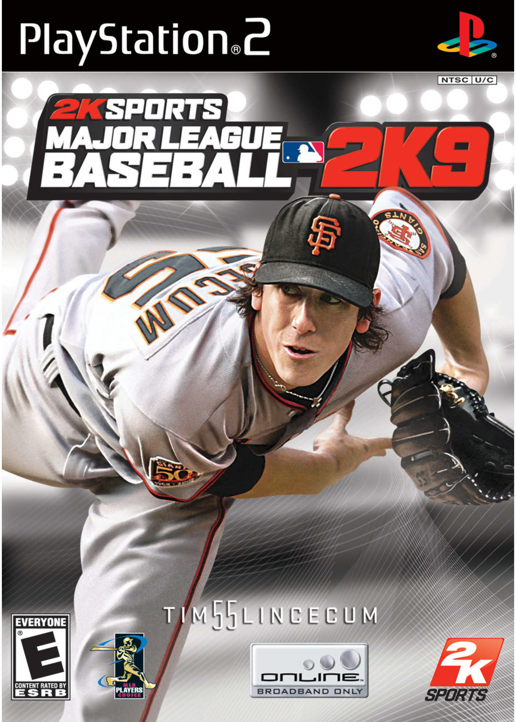 Sony Playstation 2 (PS2) Major League Baseball 2K9