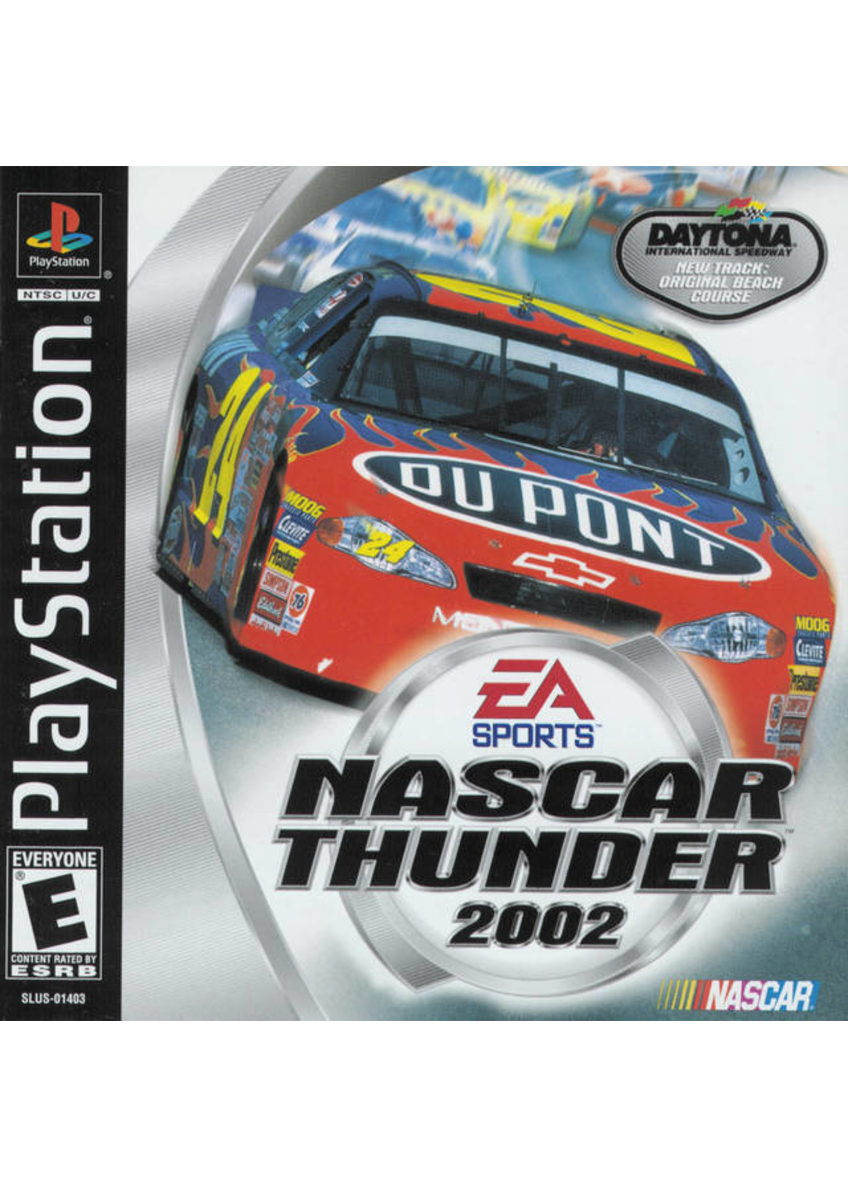 Sony Playstation 1 (PS1) NASCAR Thunder 2002