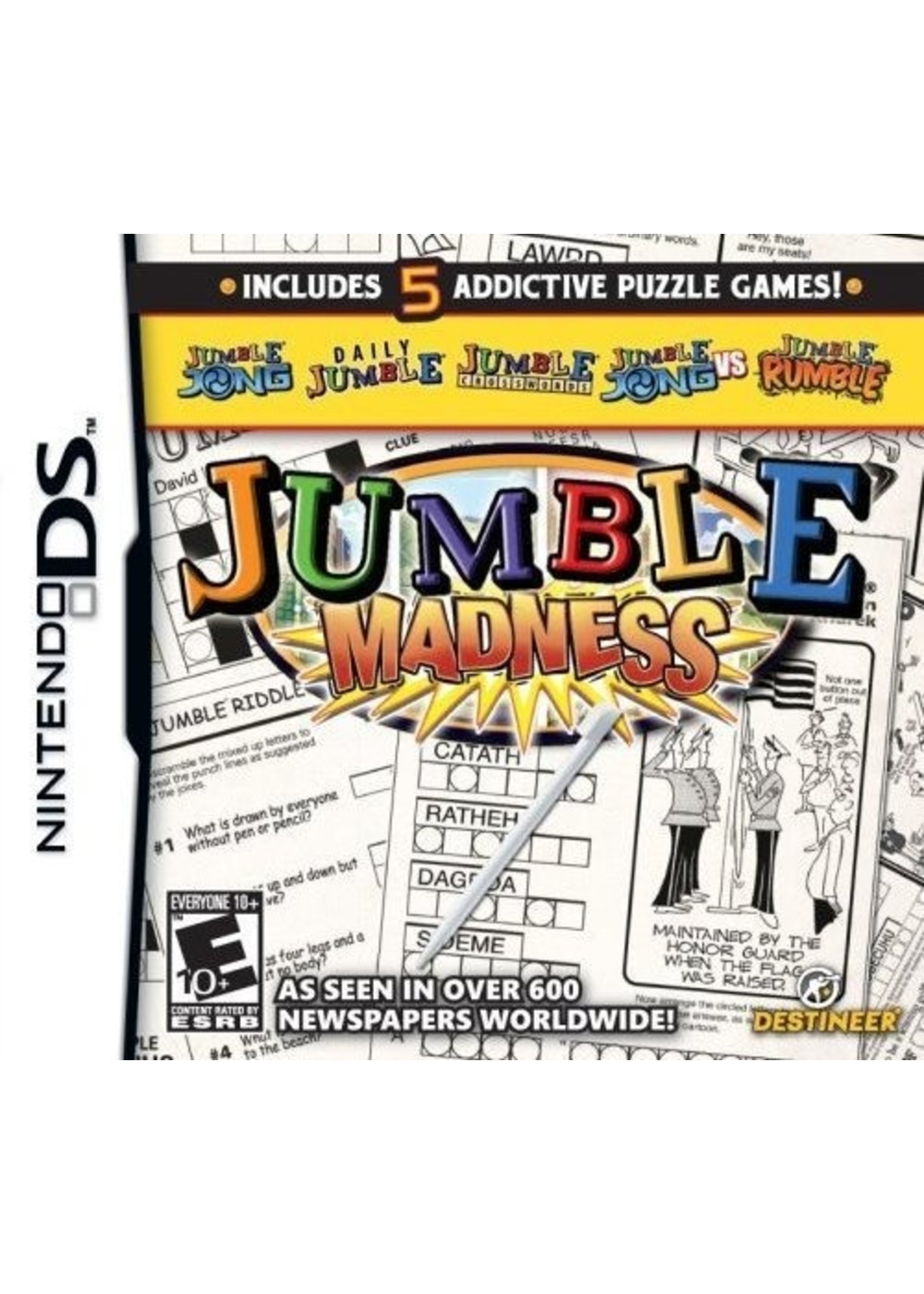 Nintendo DS Jumble Madness - Cart Only