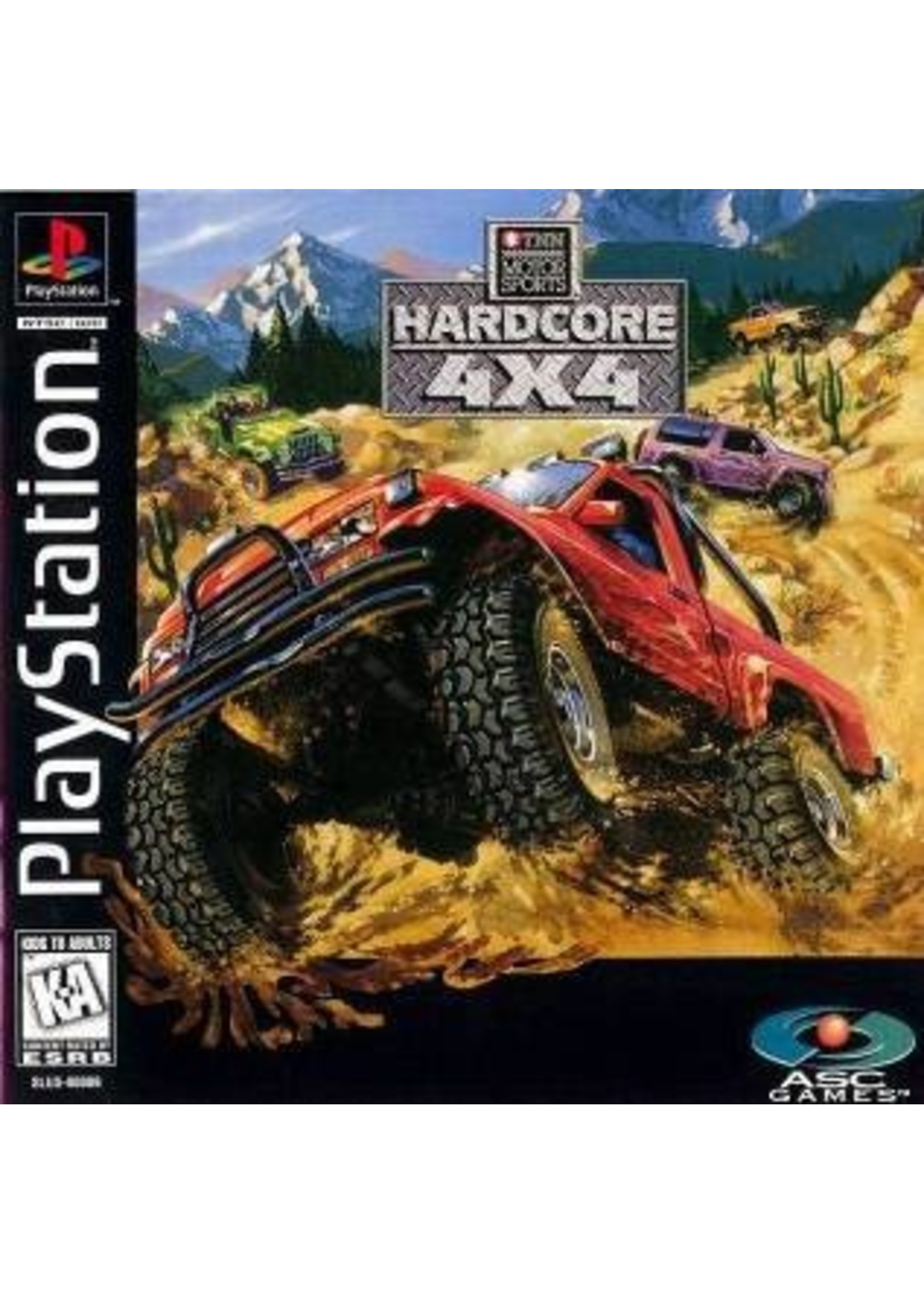 Sony Playstation 1 (PS1) TNN Motorsports Hardcore 4X4