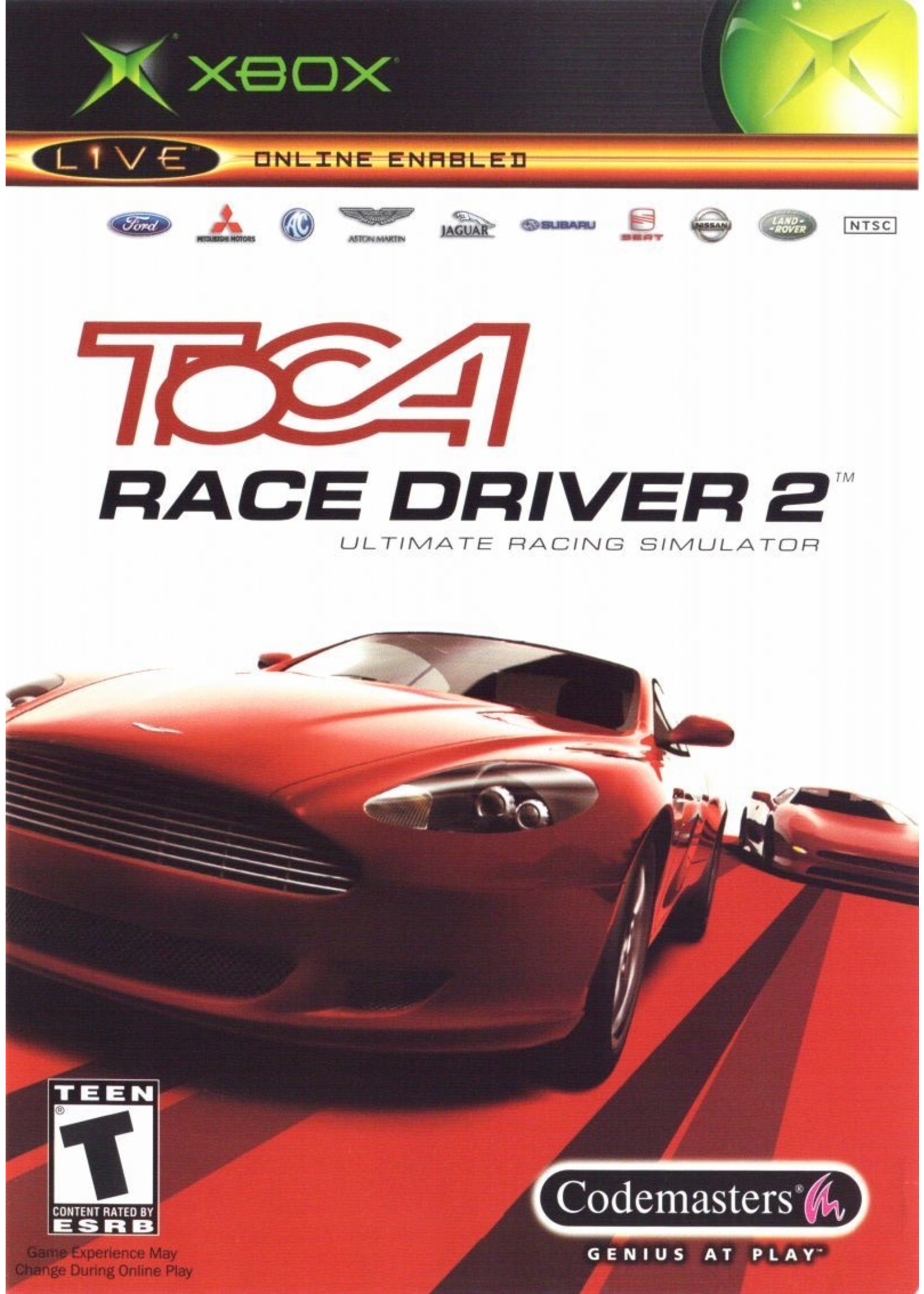 Microsoft Xbox Toca Race Driver 2