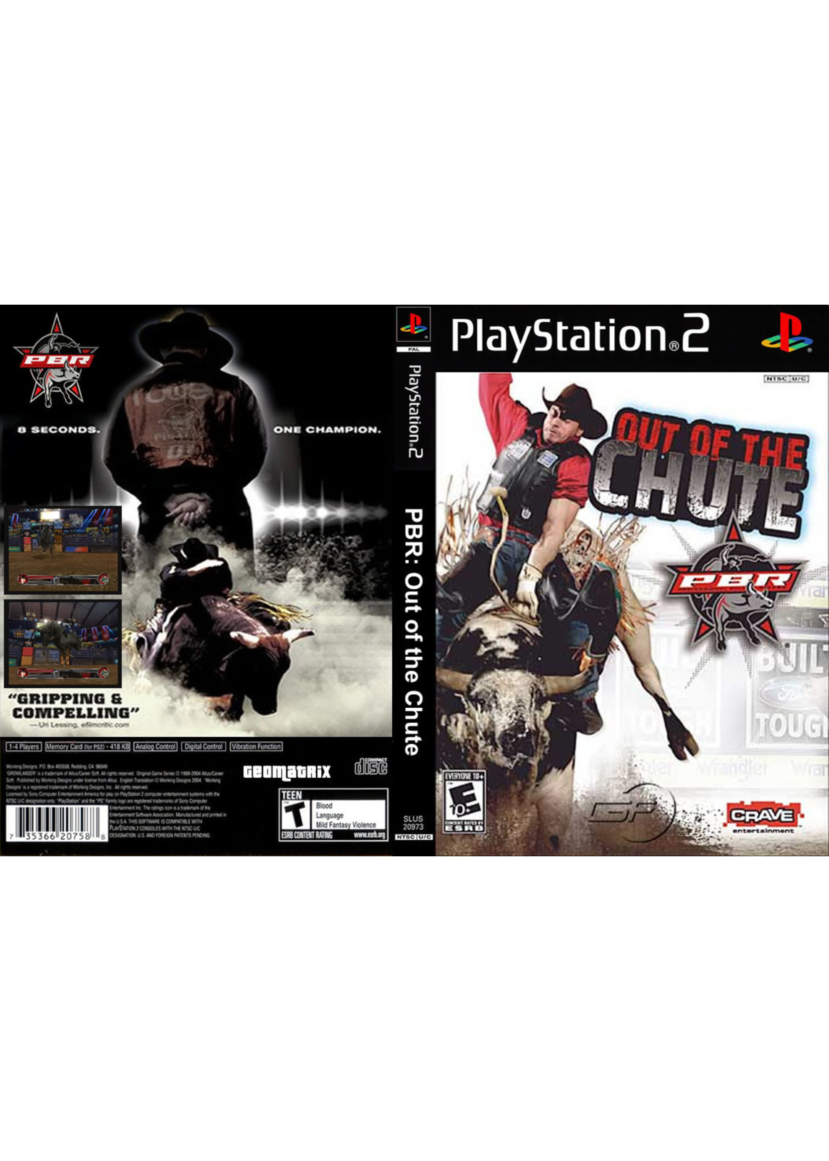 Sony Playstation 2 (PS2) Out of the Chute