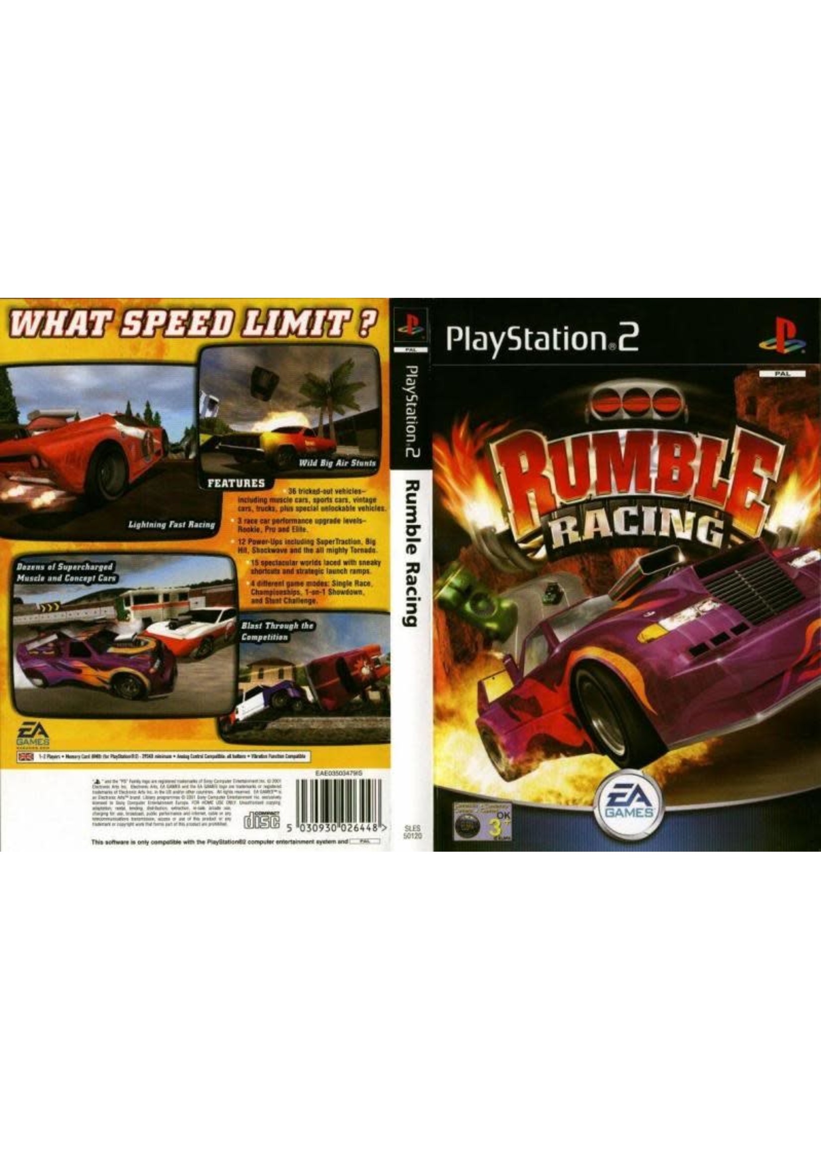 Sony Playstation 2 (PS2) Rumble Racing