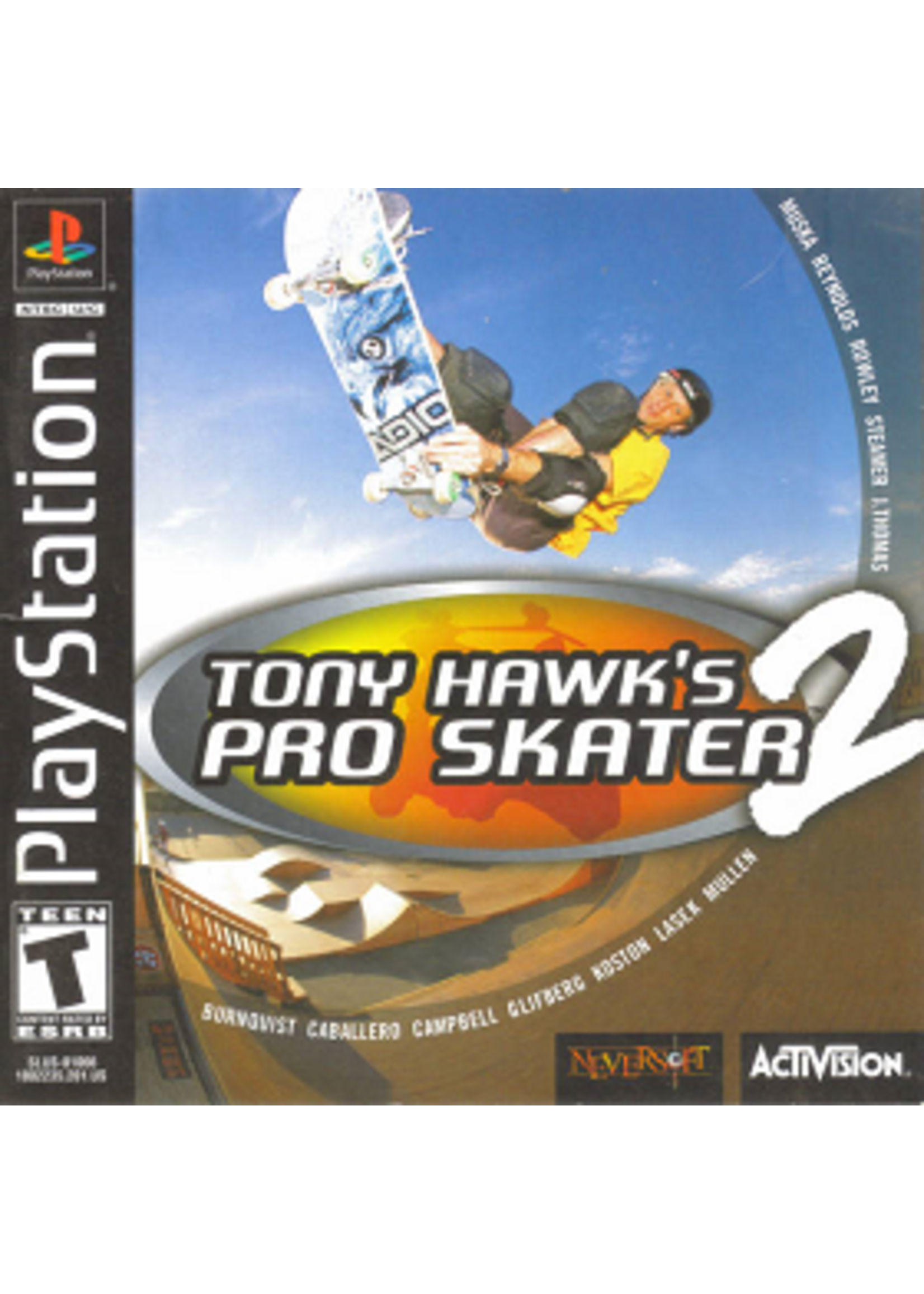 Sony Playstation 1 (PS1) Tony Hawk's Pro Skater 2