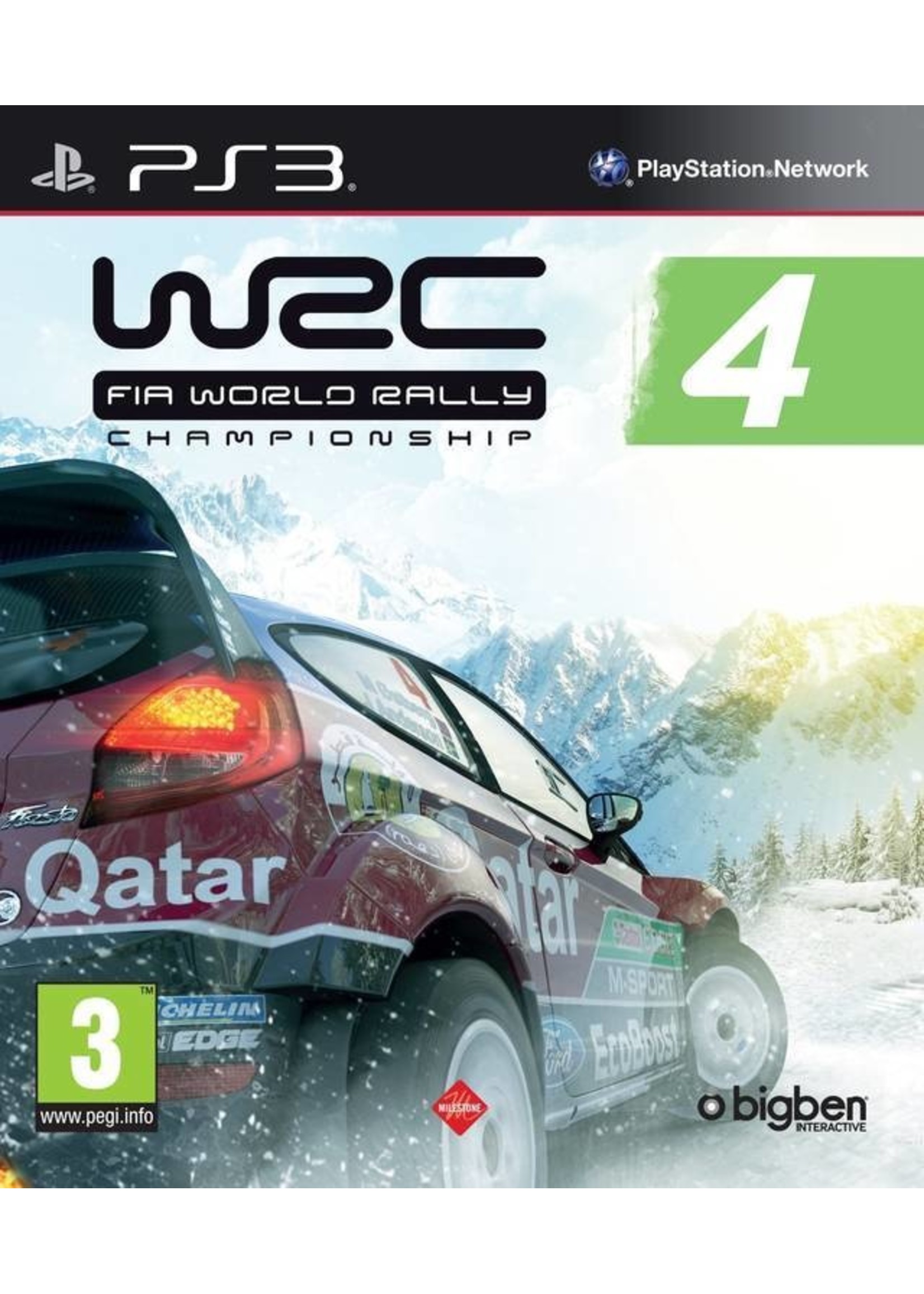 Sony Playstation 3 (PS3) WRC 4: FIA World Rally Championship