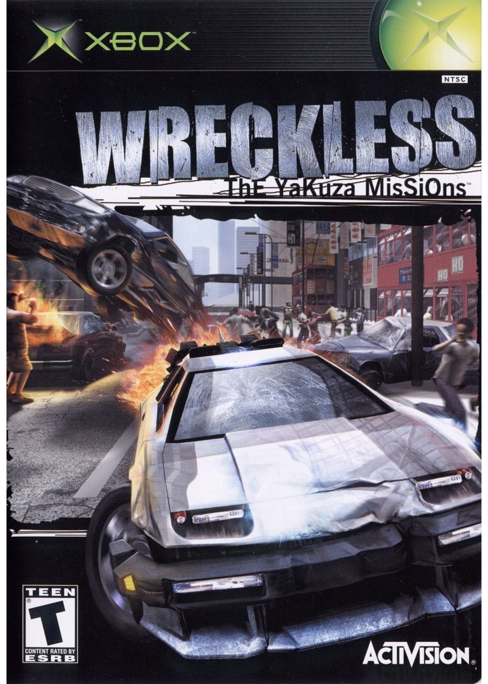 Microsoft Xbox Wreckless Yakuza Missions