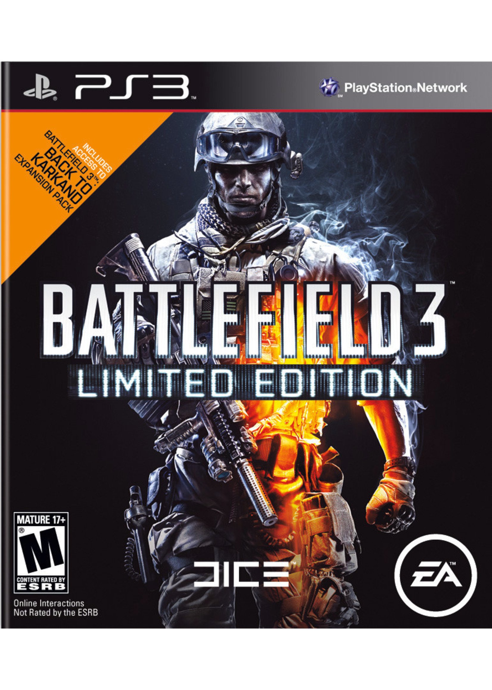 Sony Playstation 3 (PS3) Battlefield 3 Limited Edition