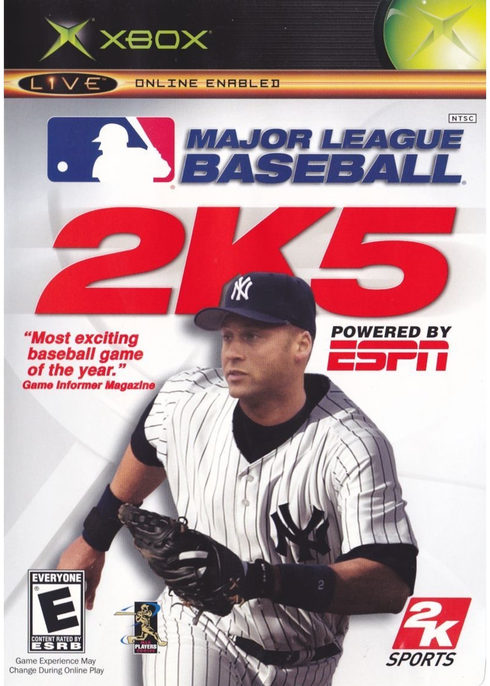 Microsoft Xbox Major League Baseball 2K5