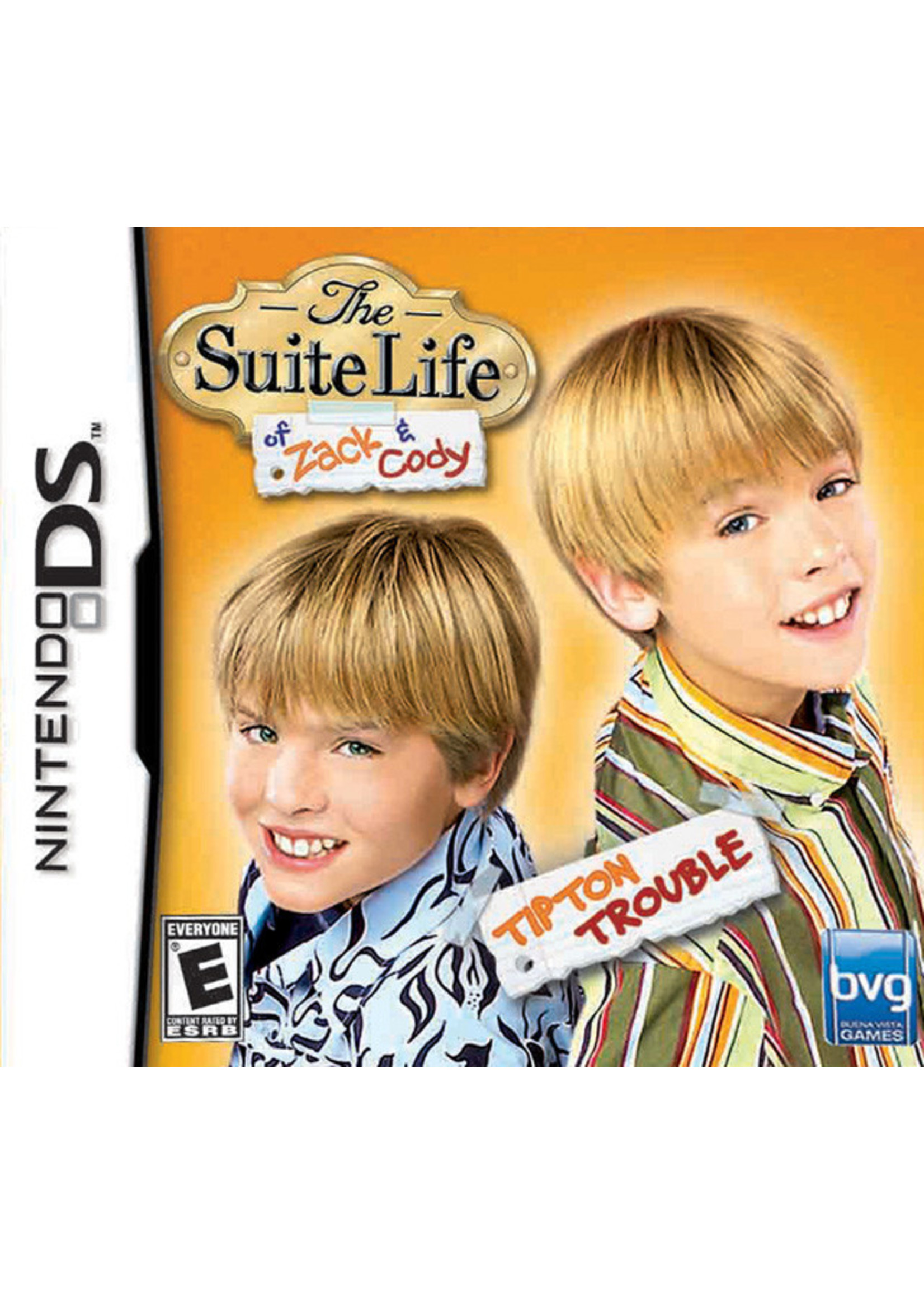 Nintendo DS Suite Life of Zack and Cody Tipton Trouble