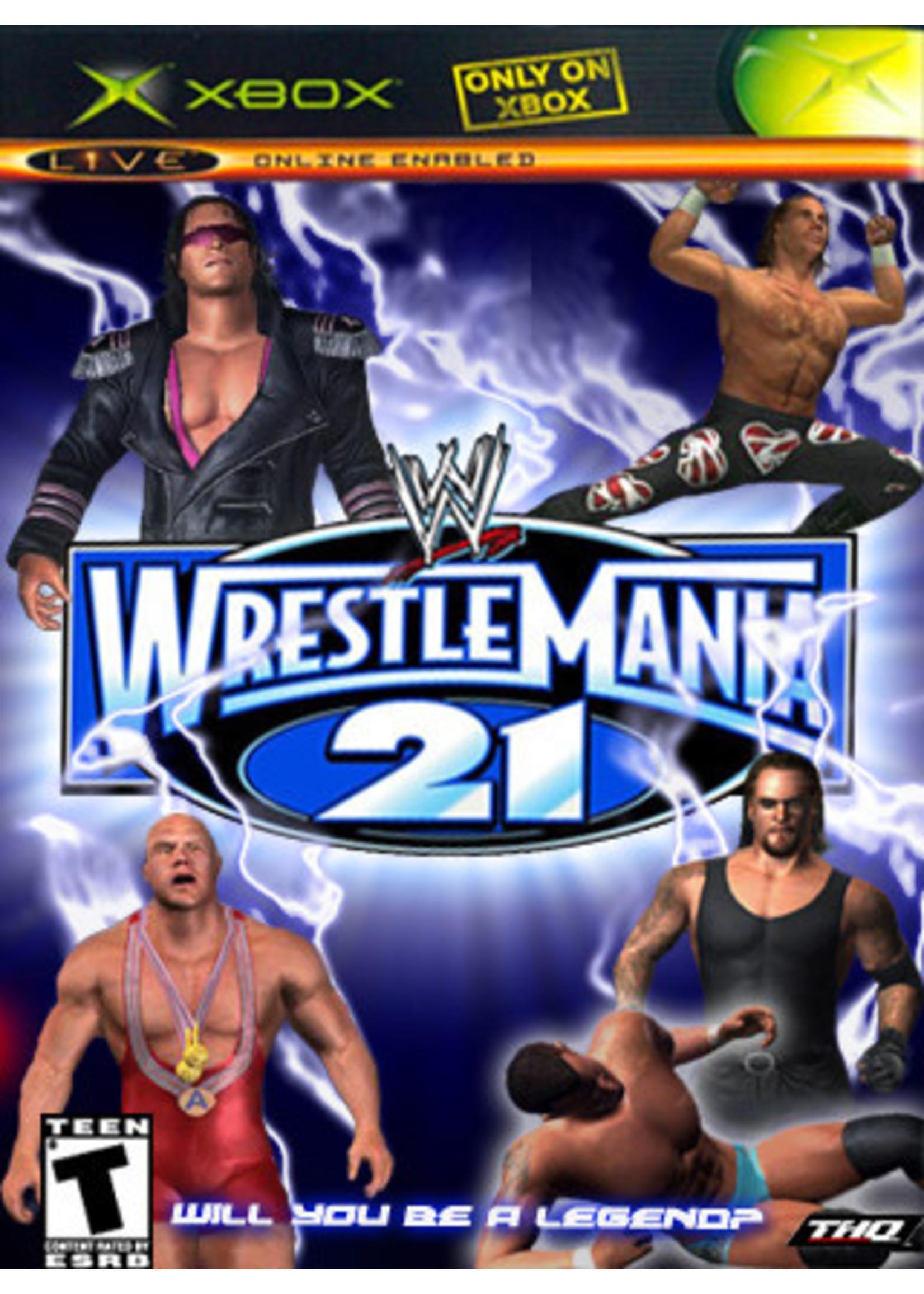 Microsoft Xbox WWE Wrestlemania 21