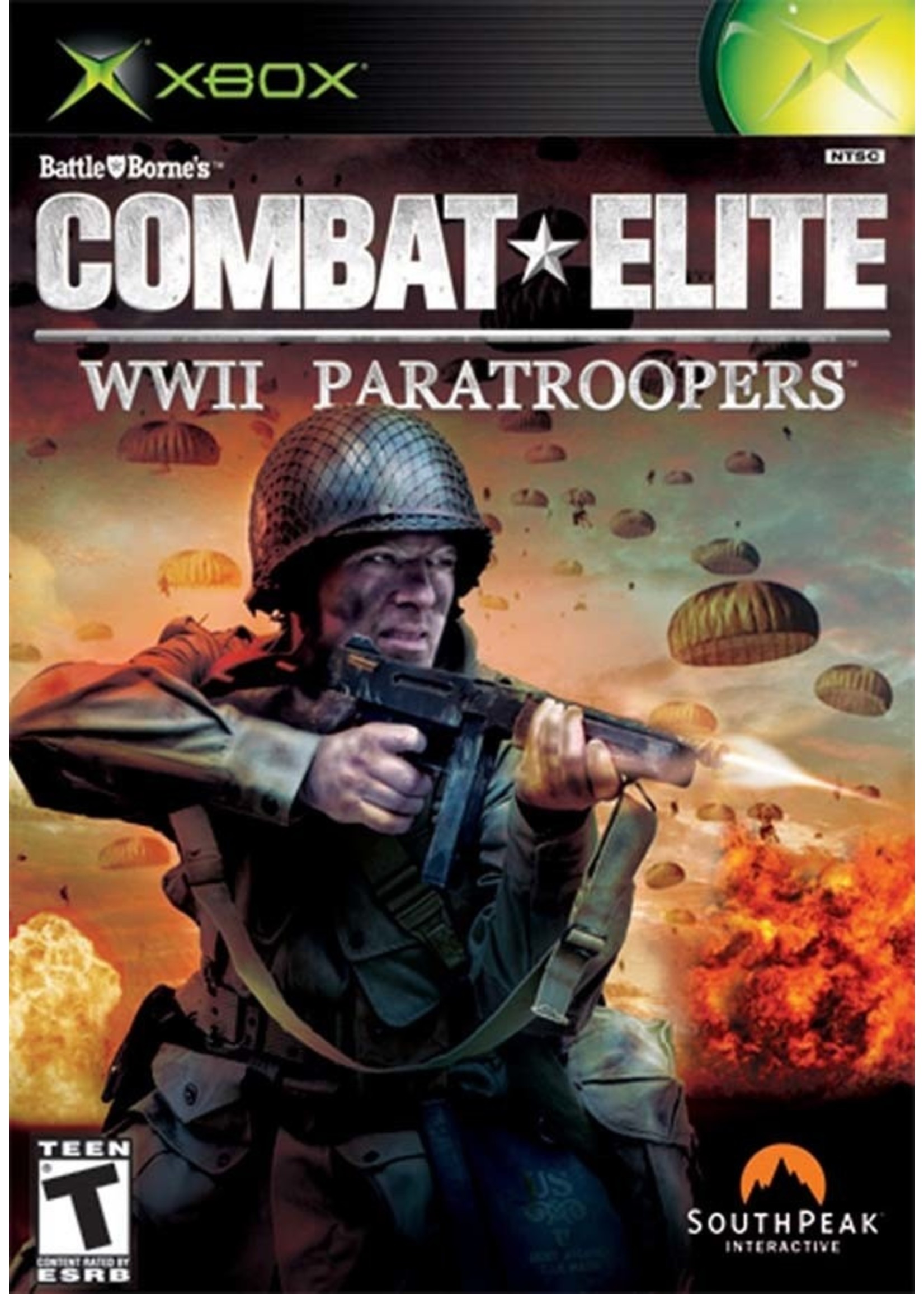 Microsoft Xbox Combat Elite WWII Paratroopers