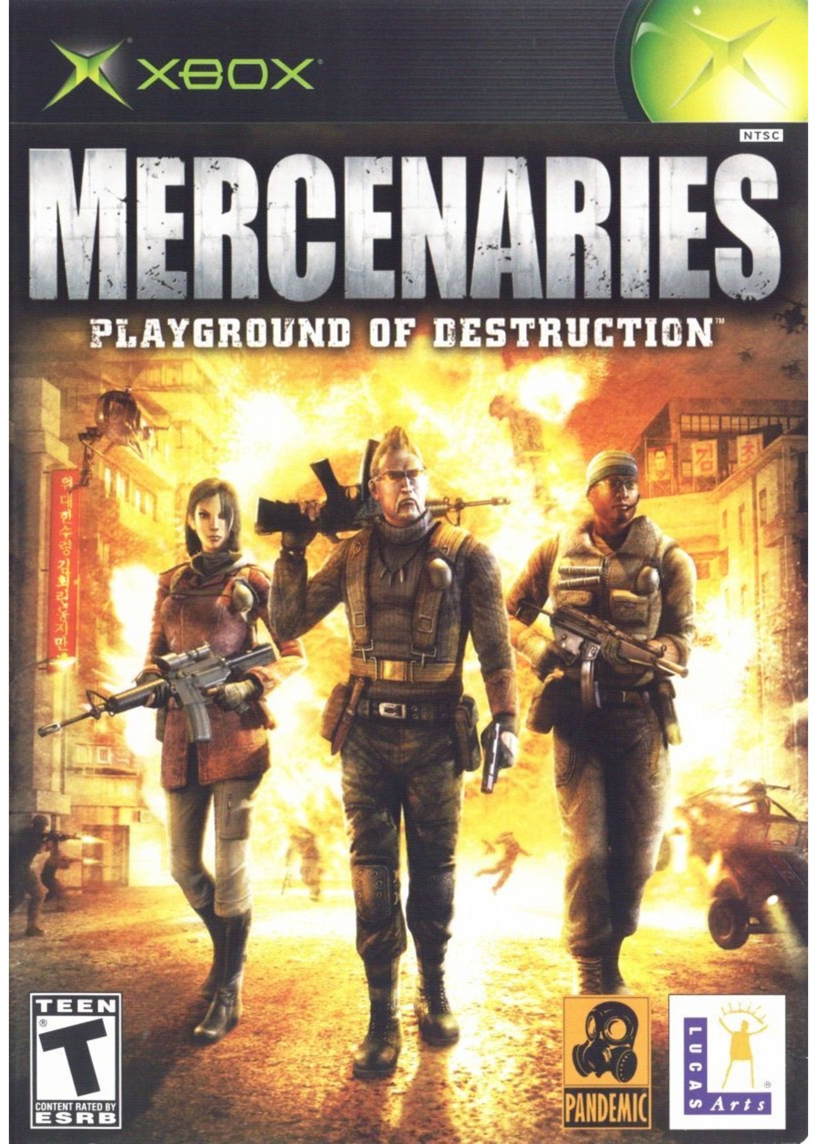 Microsoft Xbox Mercenaries