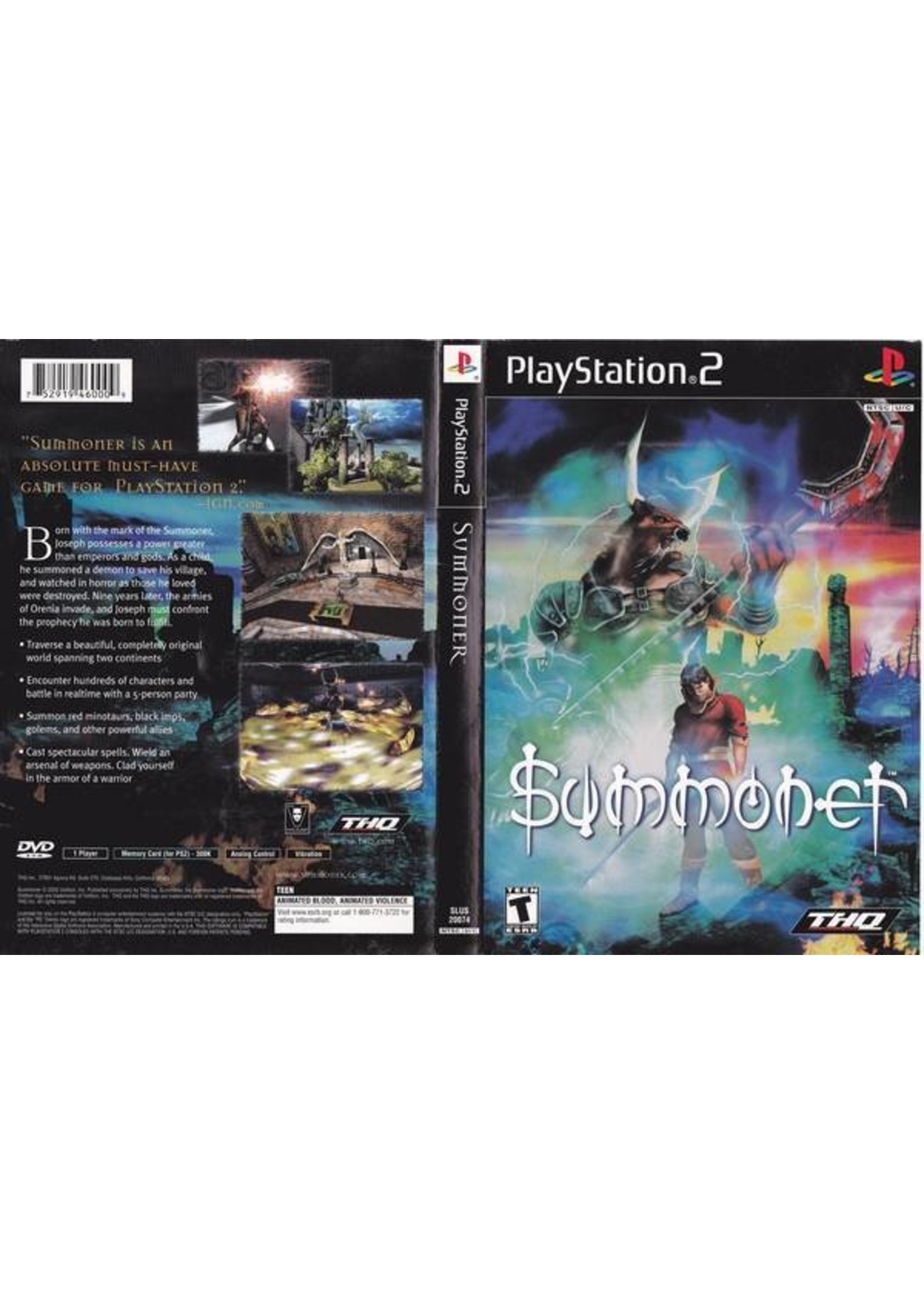 Sony Playstation 2 (PS2) Summoner