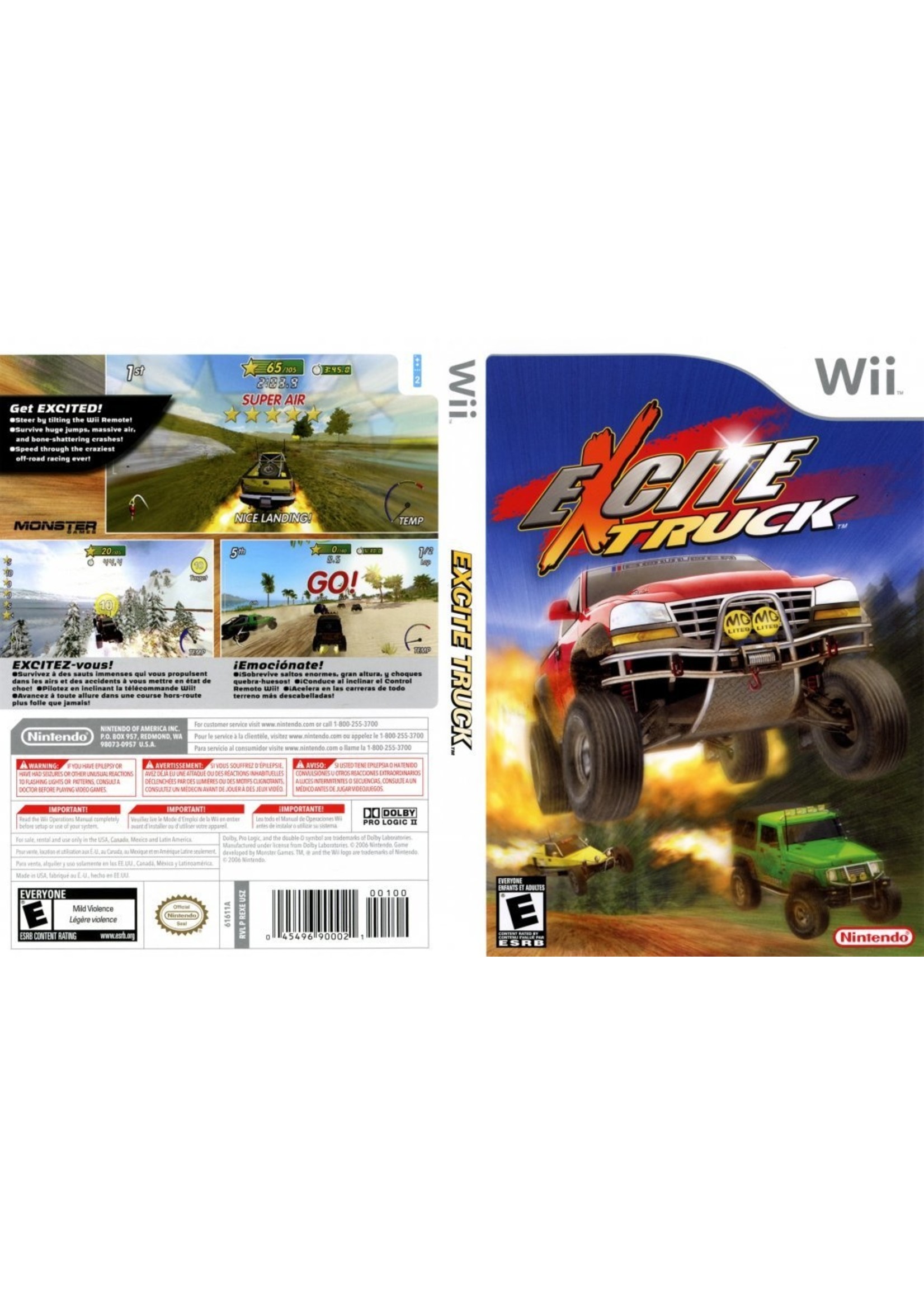 Nintendo Wii Excite Truck