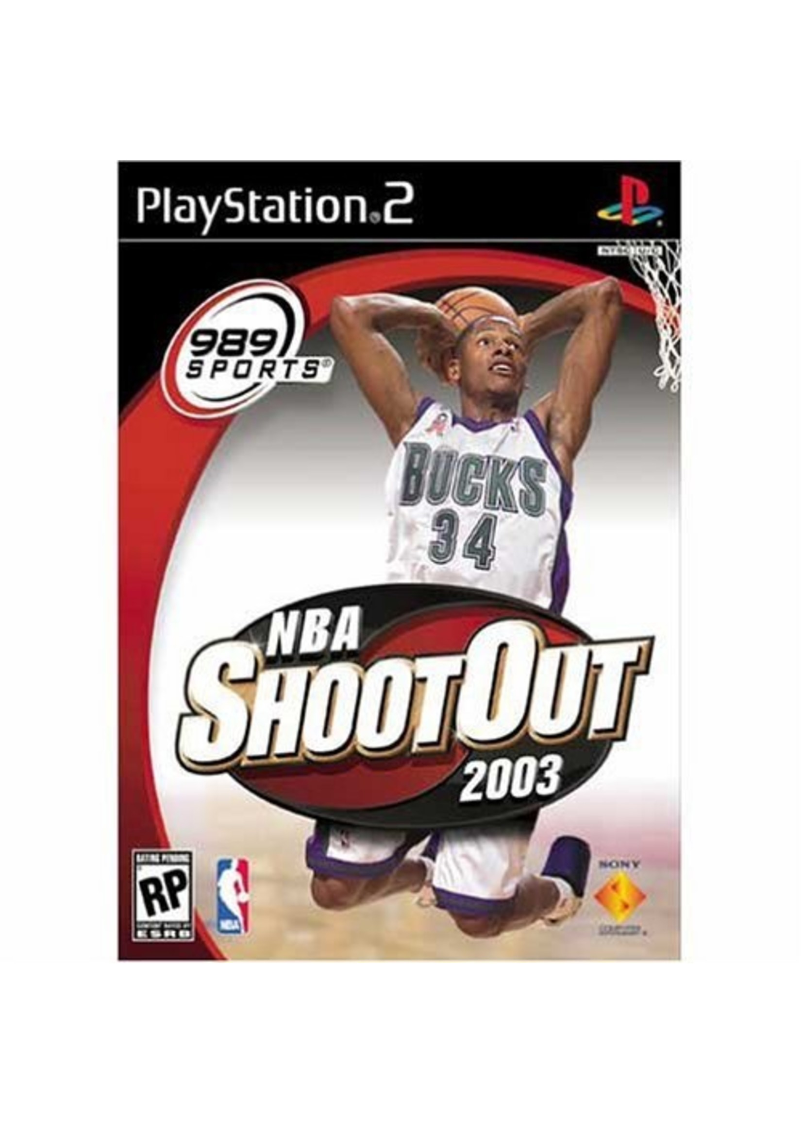 Sony Playstation 2 (PS2) NBA Shootout 2003