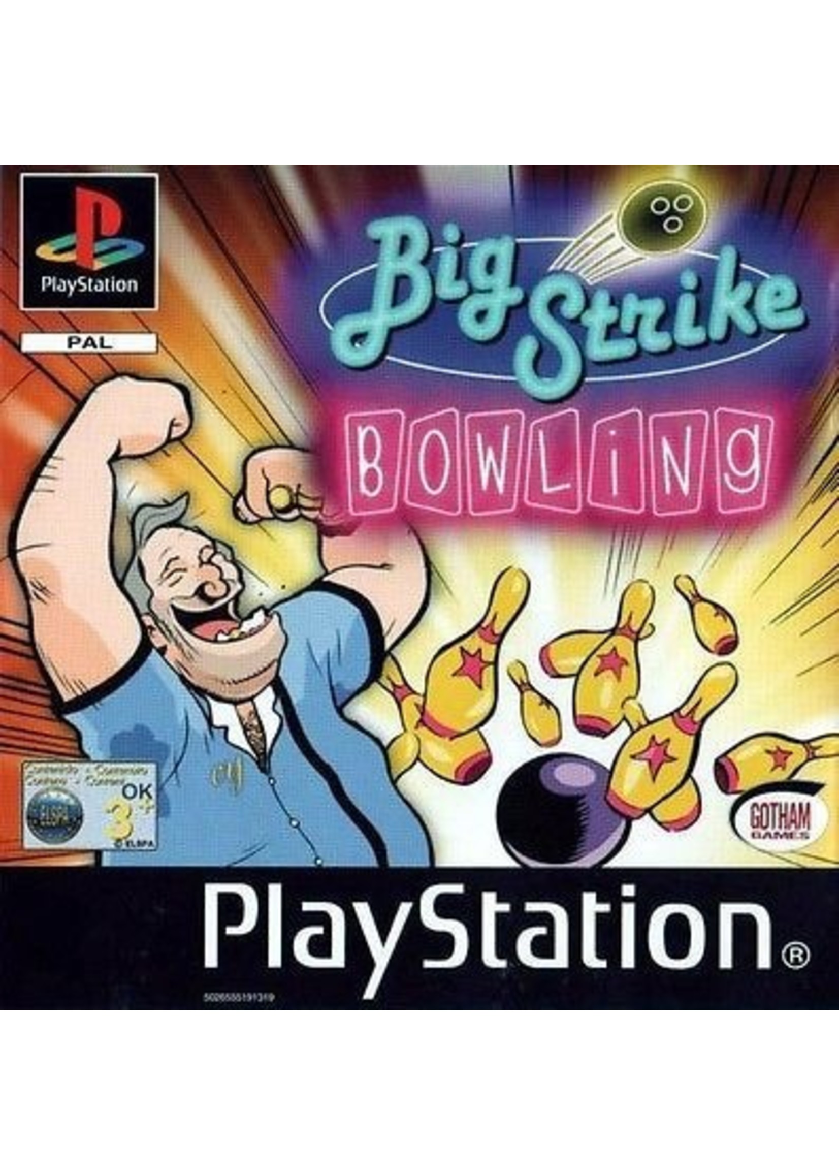 Sony Playstation 1 (PS1) Big Strike Bowling