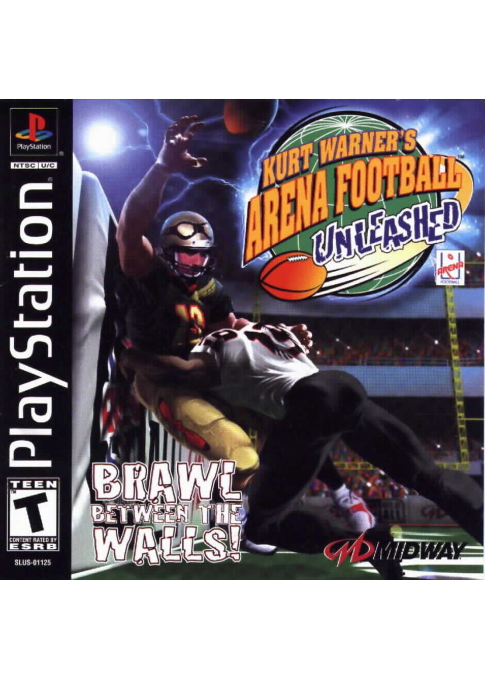 Sony Playstation 1 (PS1) Kurt Warner's Arena Football Unleashed