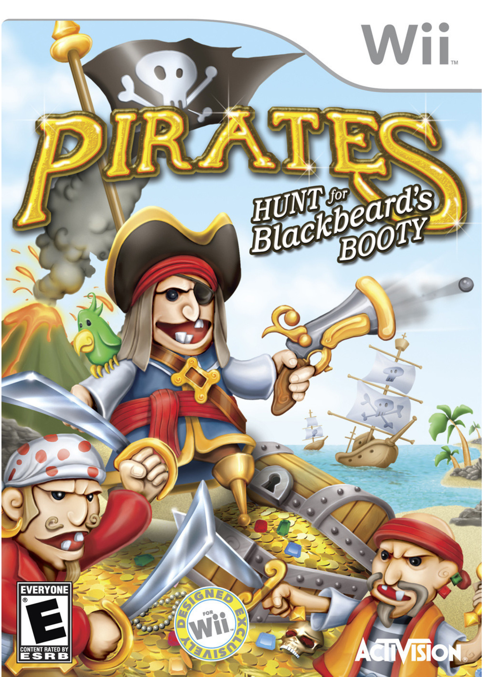 Nintendo Wii Pirates: Hunt for Blackbeard's Booty