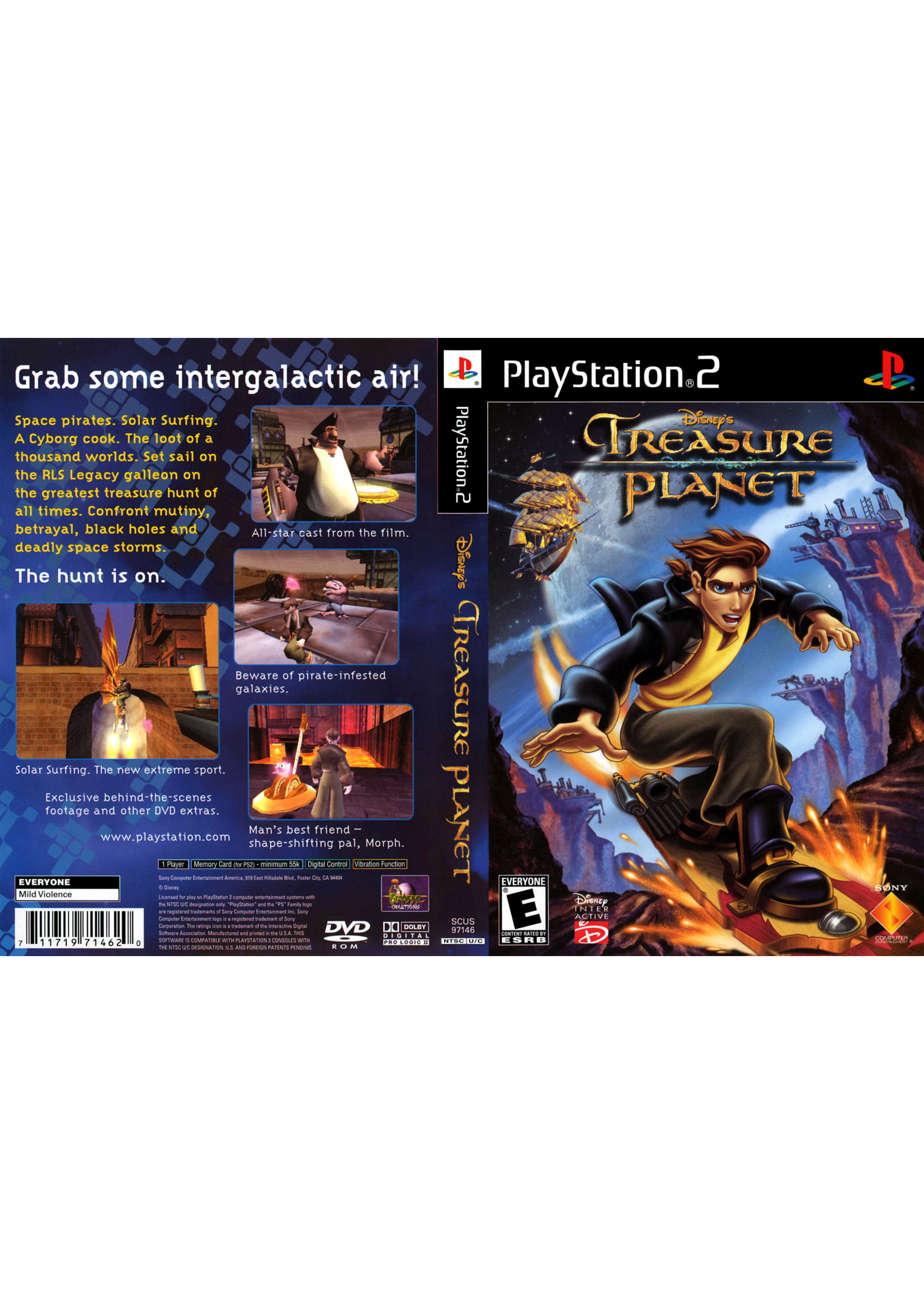 Sony Playstation 2 (PS2) Treasure Planet
