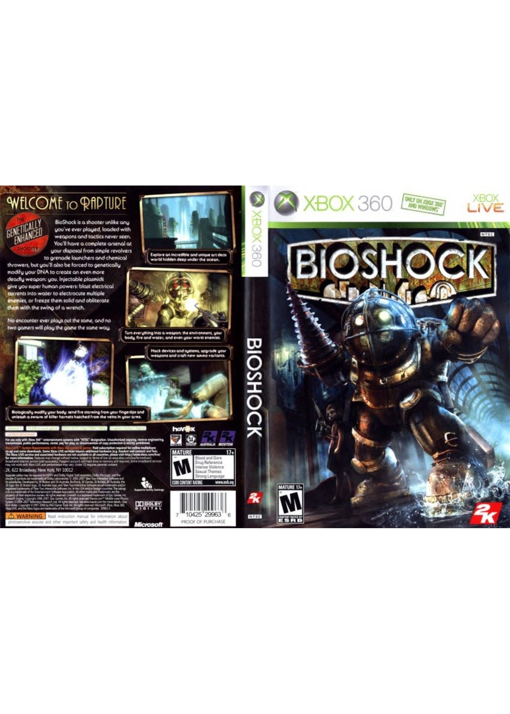 Microsoft Xbox 360 Bioshock