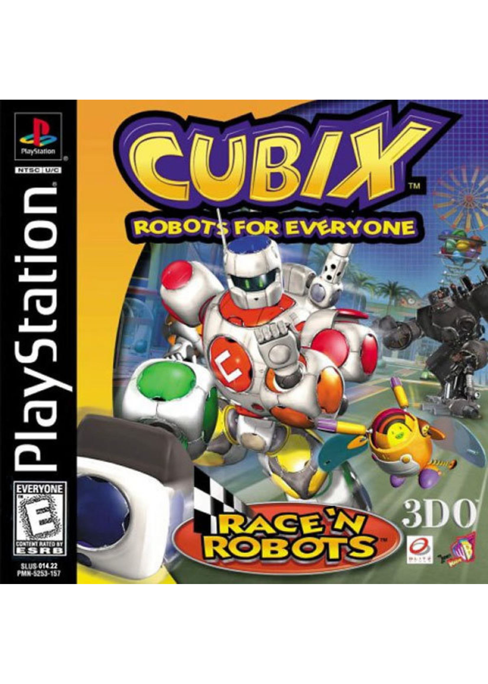 Sony Playstation 1 (PS1) Cubix Robots for Everyone Race N Robots