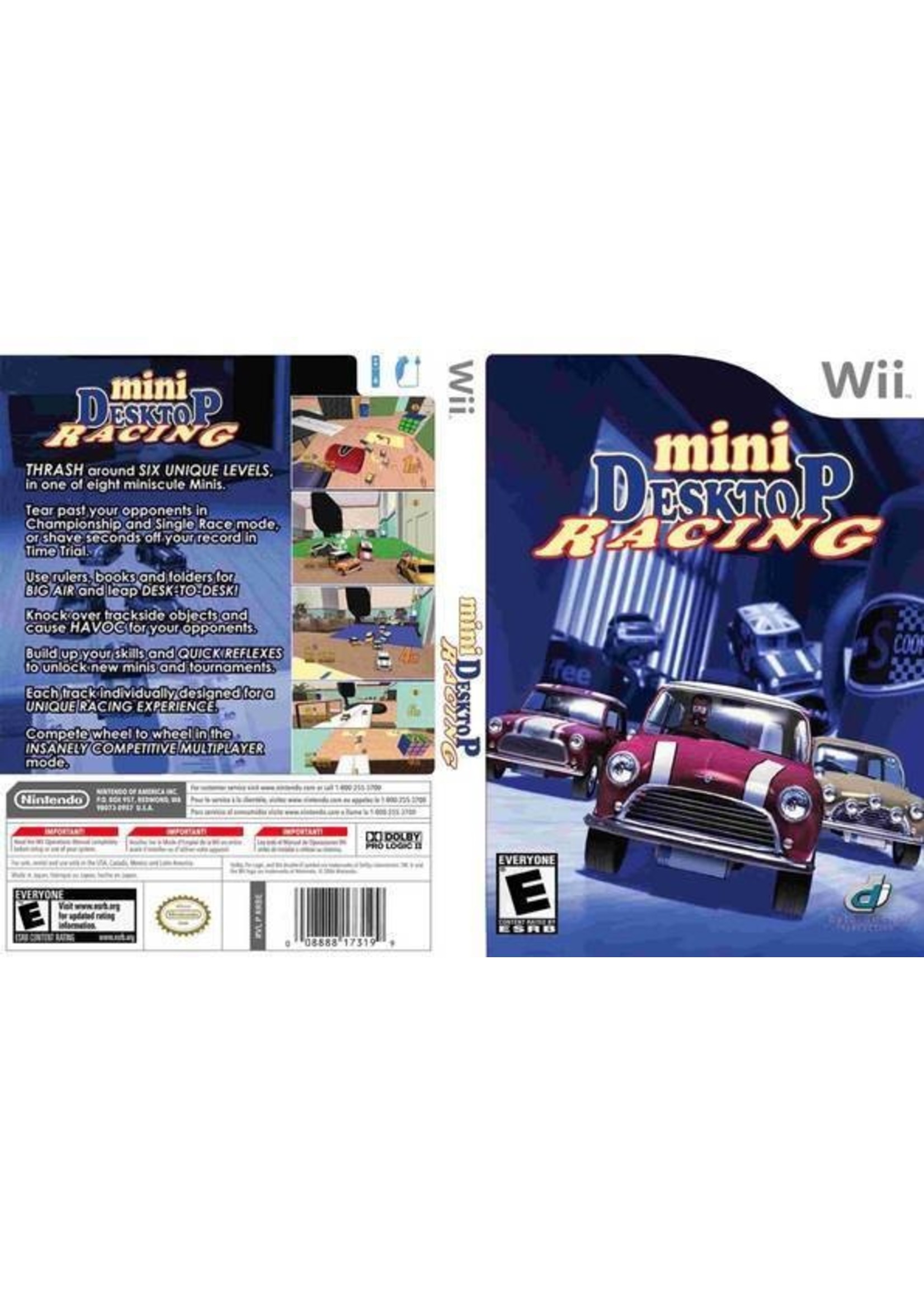 Nintendo Wii Mini Desktop Racing