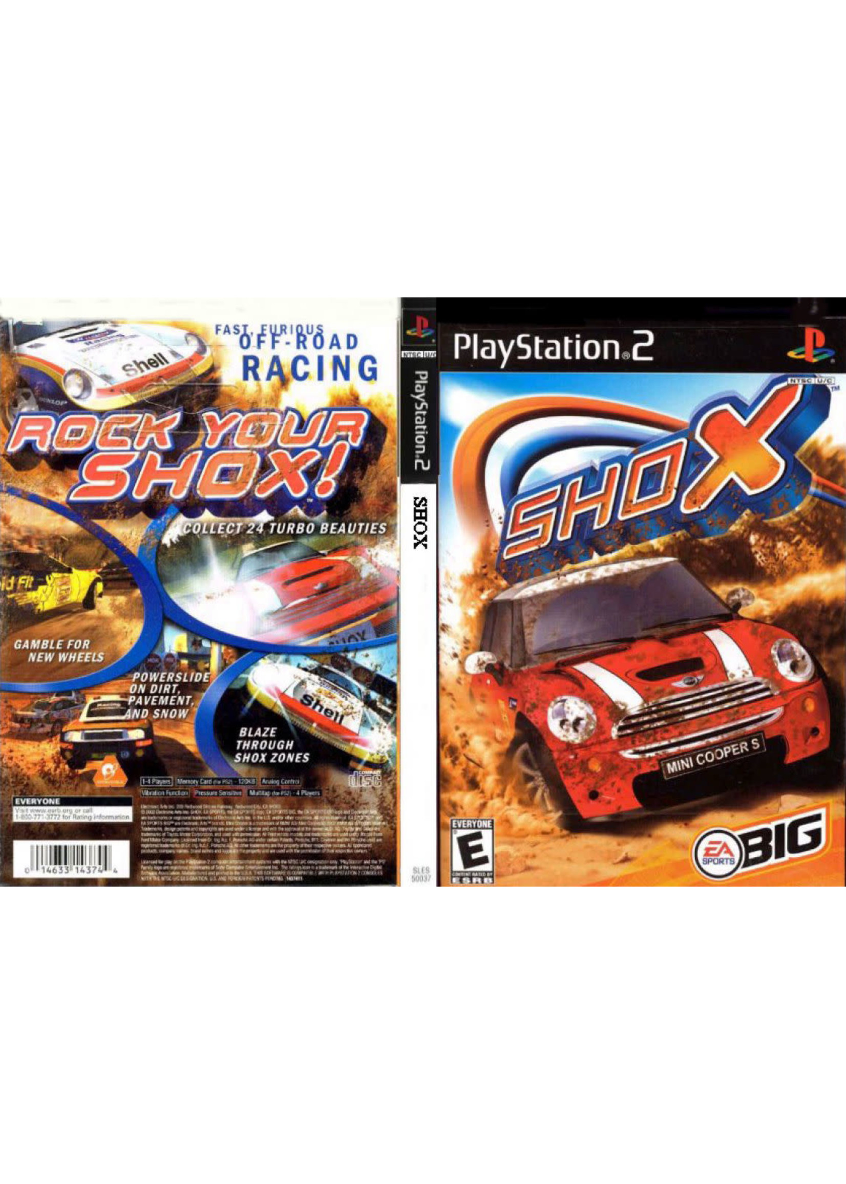 Sony Playstation 2 (PS2) SHOX (PAL)