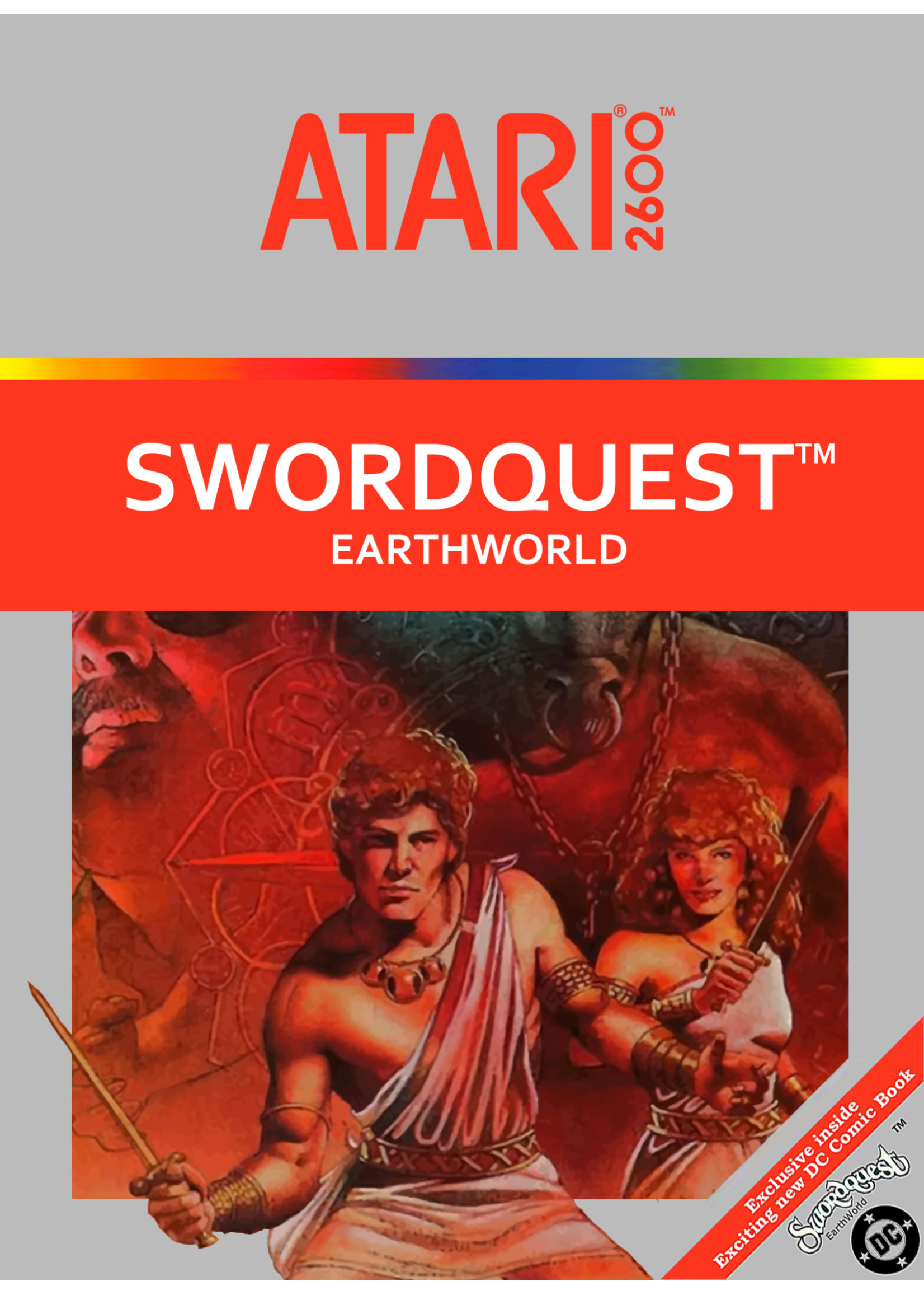 Atari 2600 Swordquest Earthworld