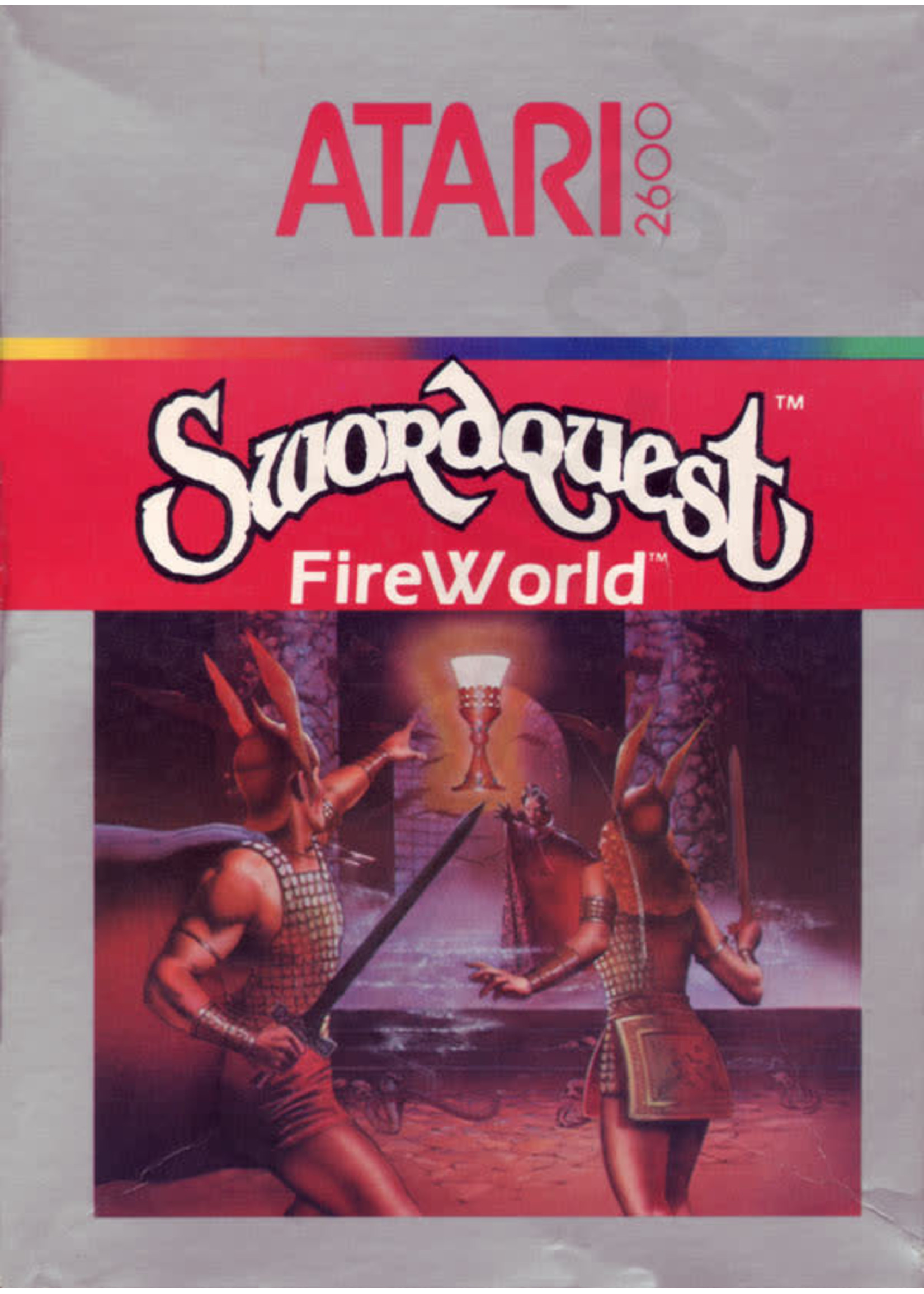 Atari 2600 Swordquest Fireworld