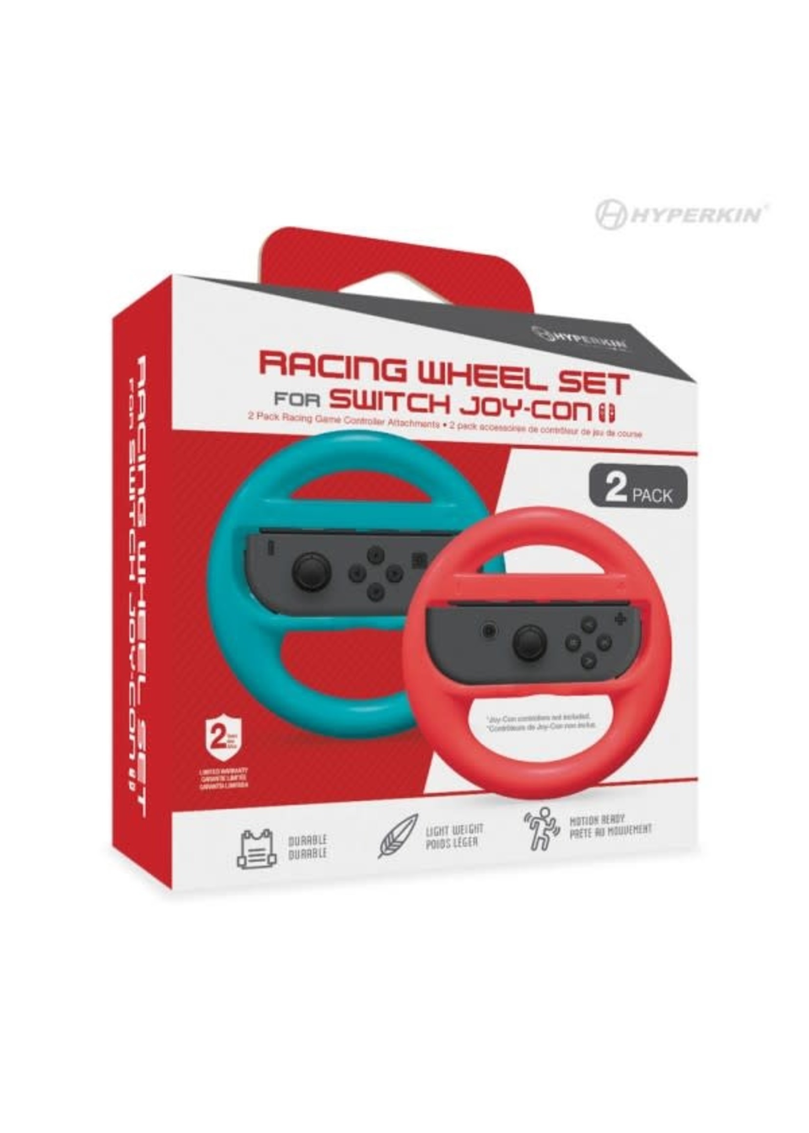 Nintendo Switch Switch Joy-Con Racing Wheel Set (B&R) - Hyperkin