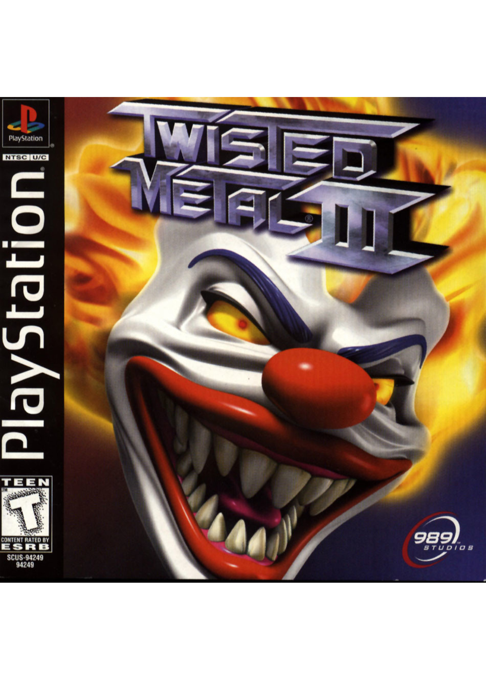 Sony Playstation 1 (PS1) Twisted Metal 3