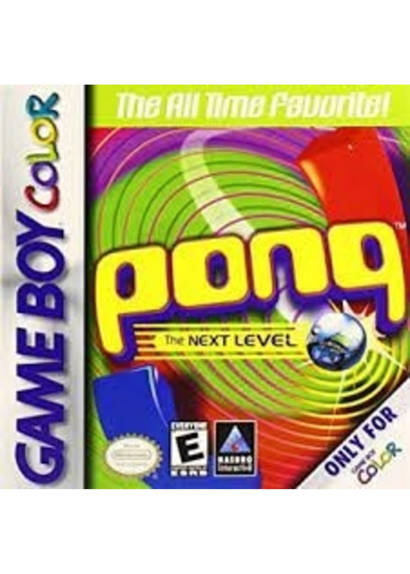 Nintendo Gameboy Color Pong The Next Level