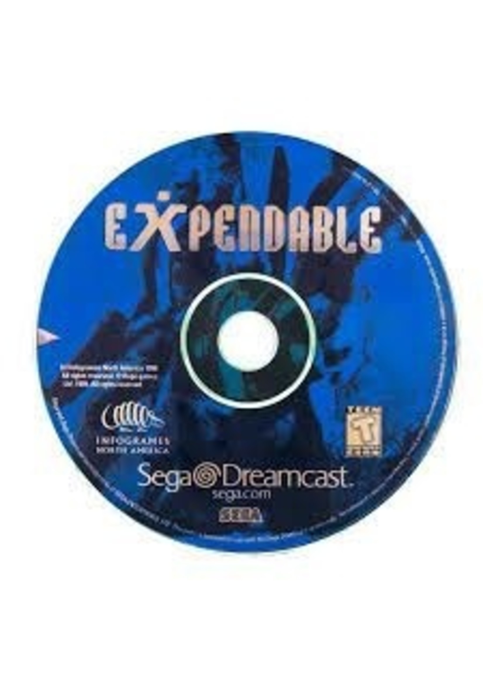 Sega Dreamcast Expendable - Disc Only