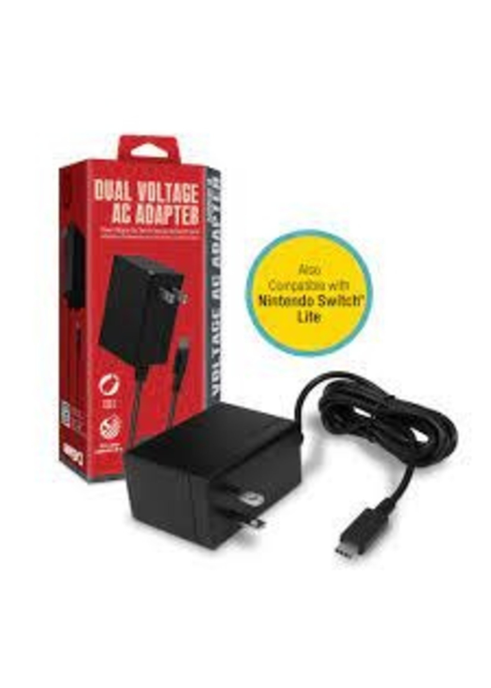 Nintendo Switch Switch AC Adapter for Console and Dock - Armor3 Dual Voltage