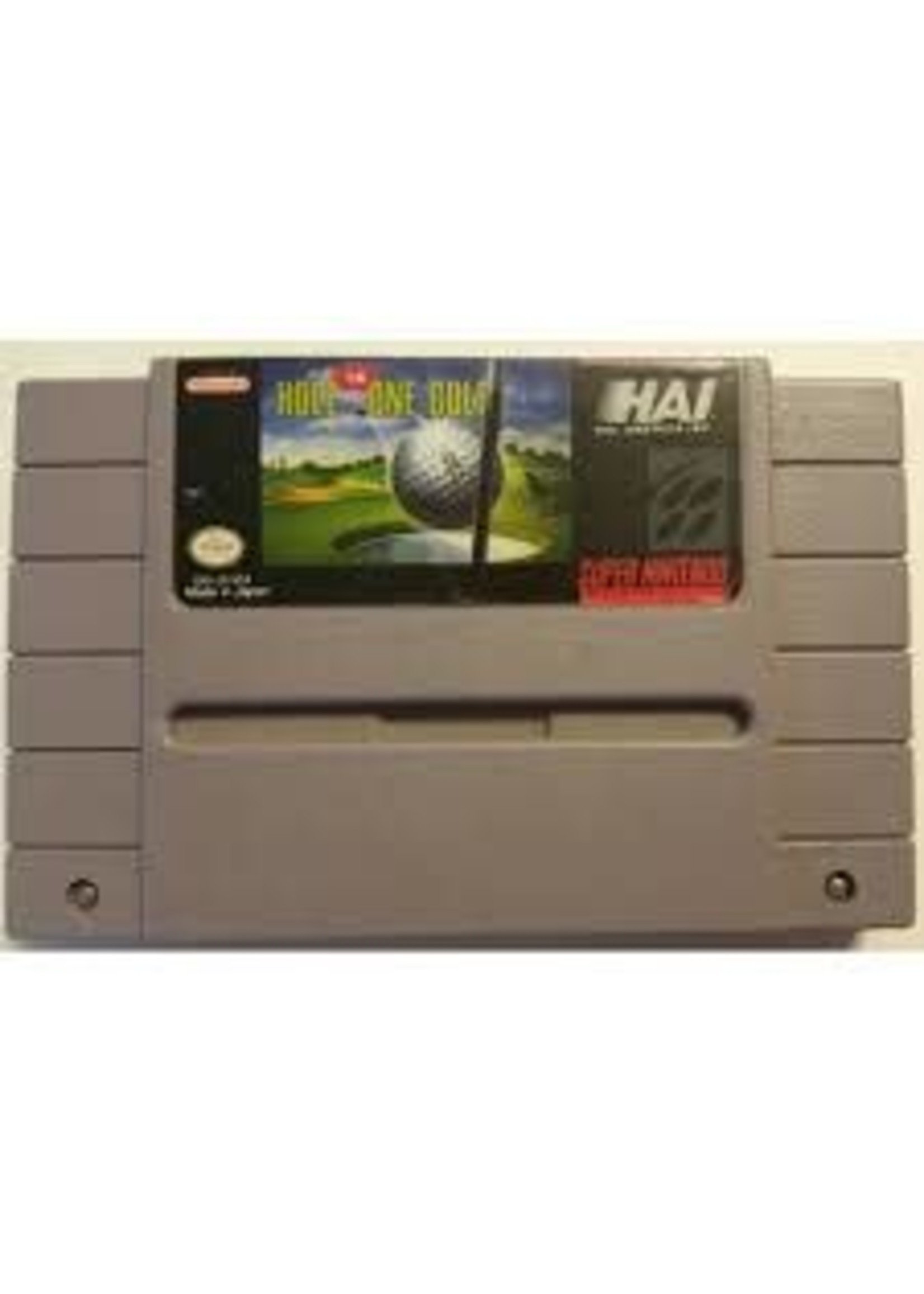 Nintendo Super Nintendo (SNES) Hal's Hole in One Golf