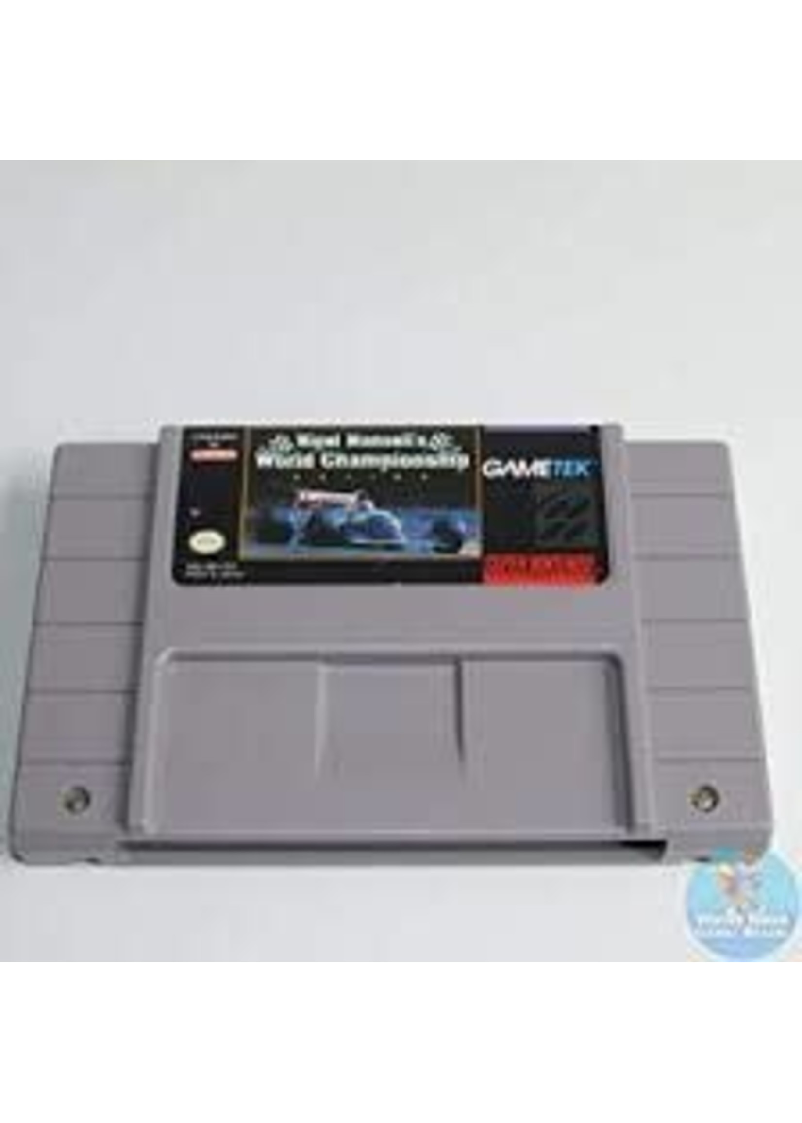 Nintendo Super Nintendo (SNES) Nigel Mansell's World Championship Racing