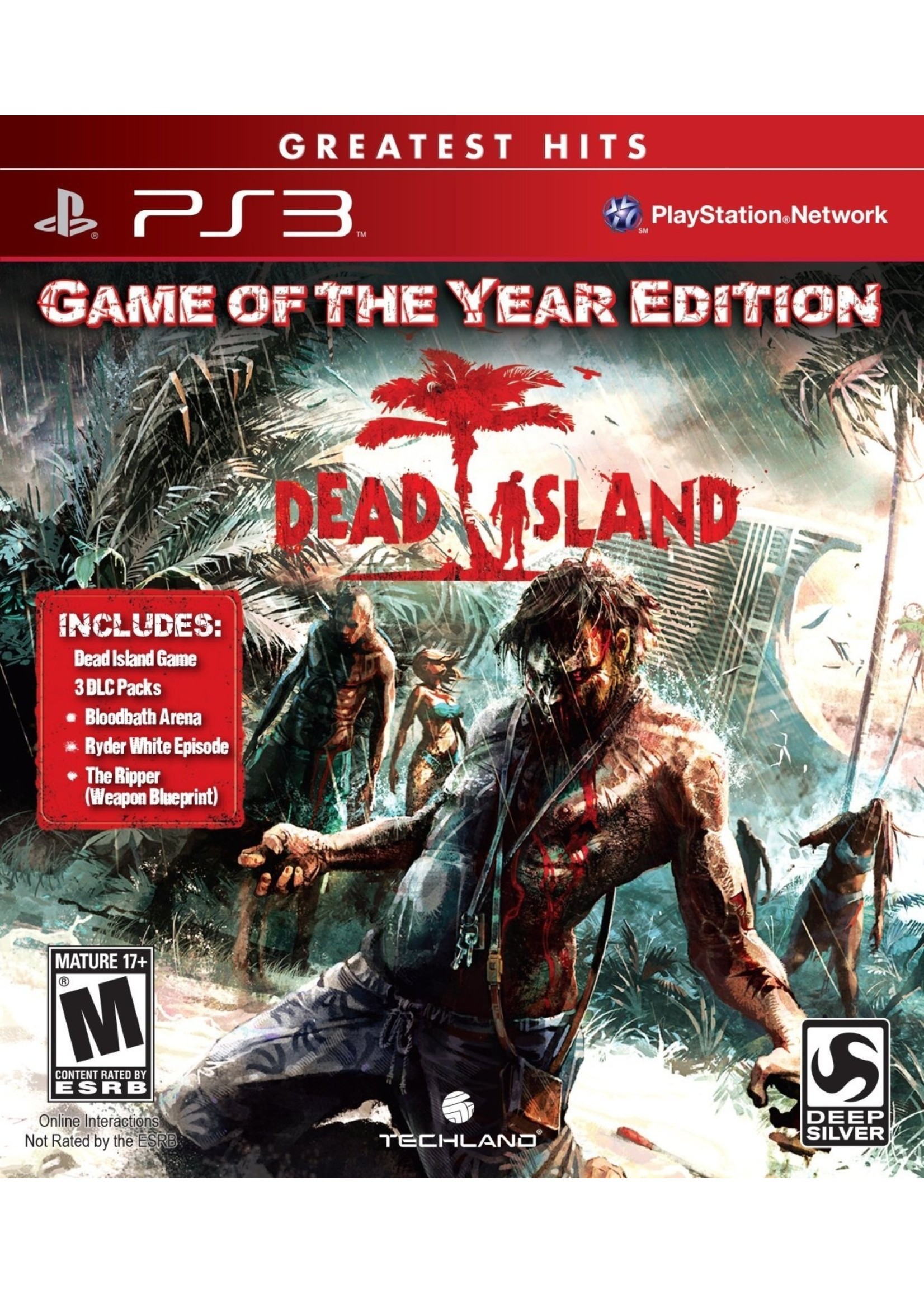 Sony Playstation 3 (PS3) Dead Island Game Of The Year