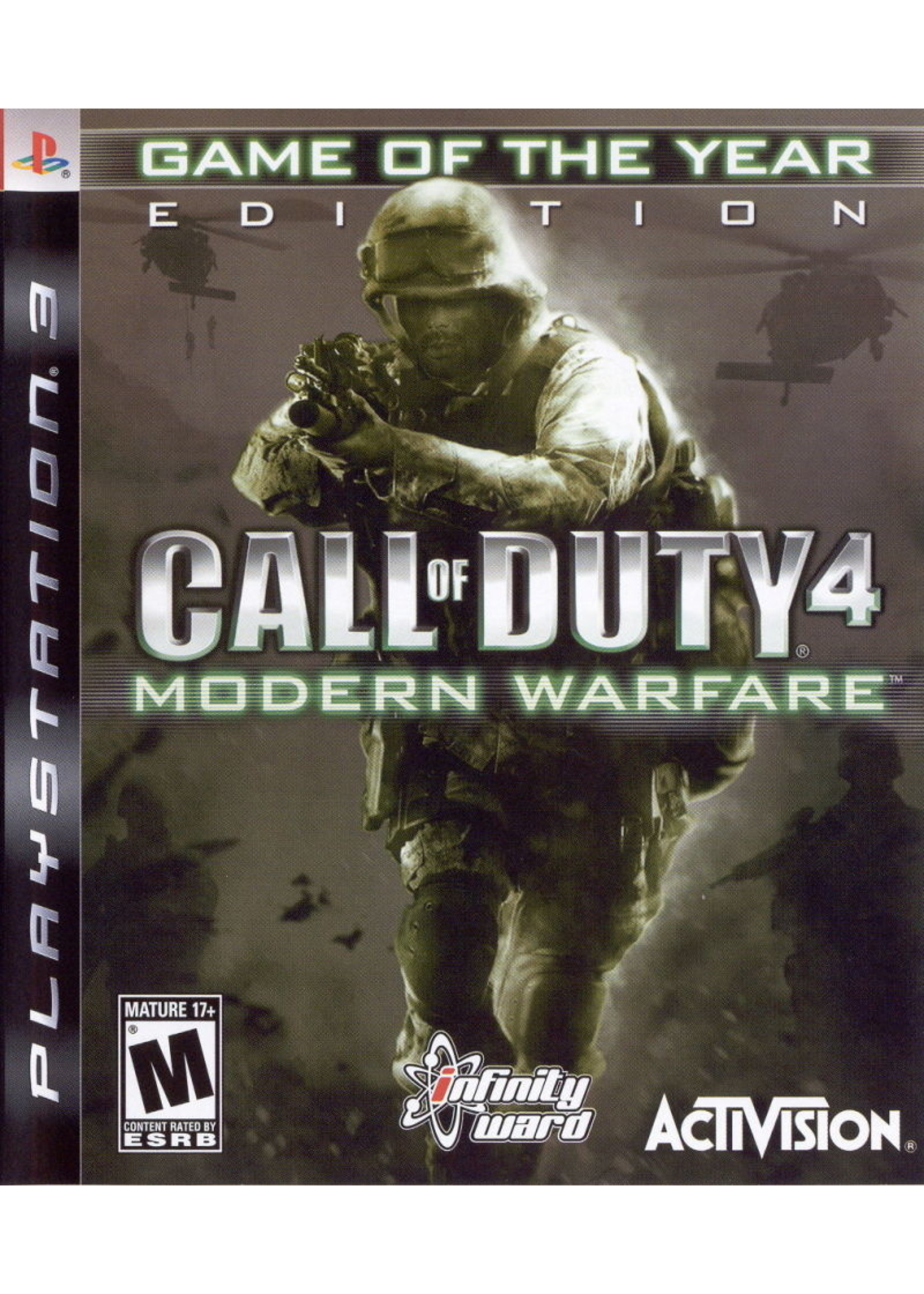 Sony Playstation 3 (PS3) Call of Duty 4 Modern Warfare GOTY