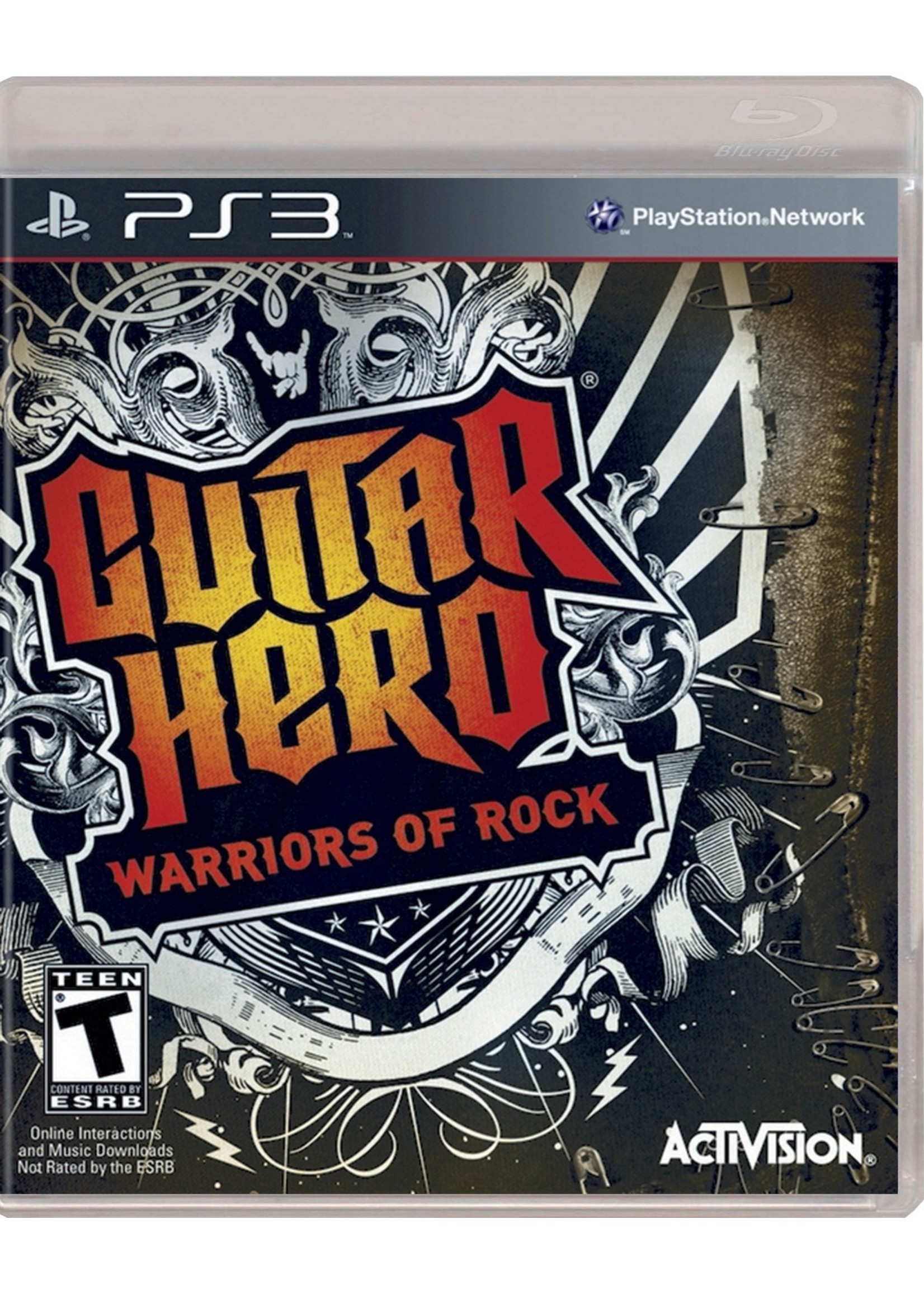 Sony Playstation 3 (PS3) Guitar Hero Warriors of Rock