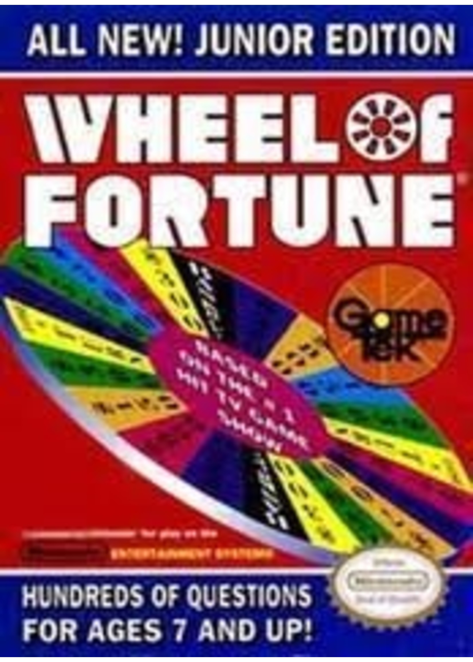 Nintendo (NES) Wheel of Fortune Junior Edition
