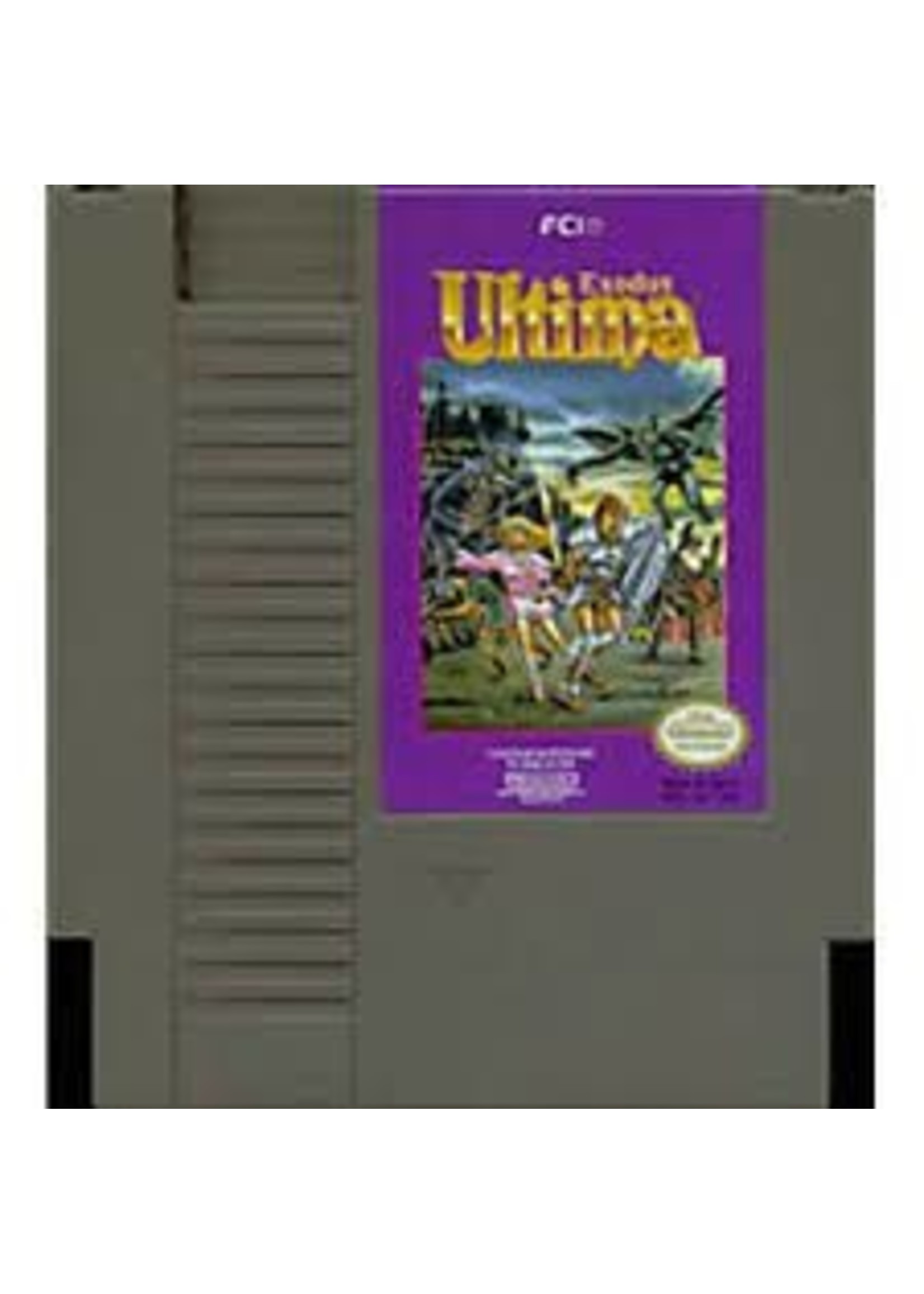 Nintendo (NES) Ultima Exodus W/Manual