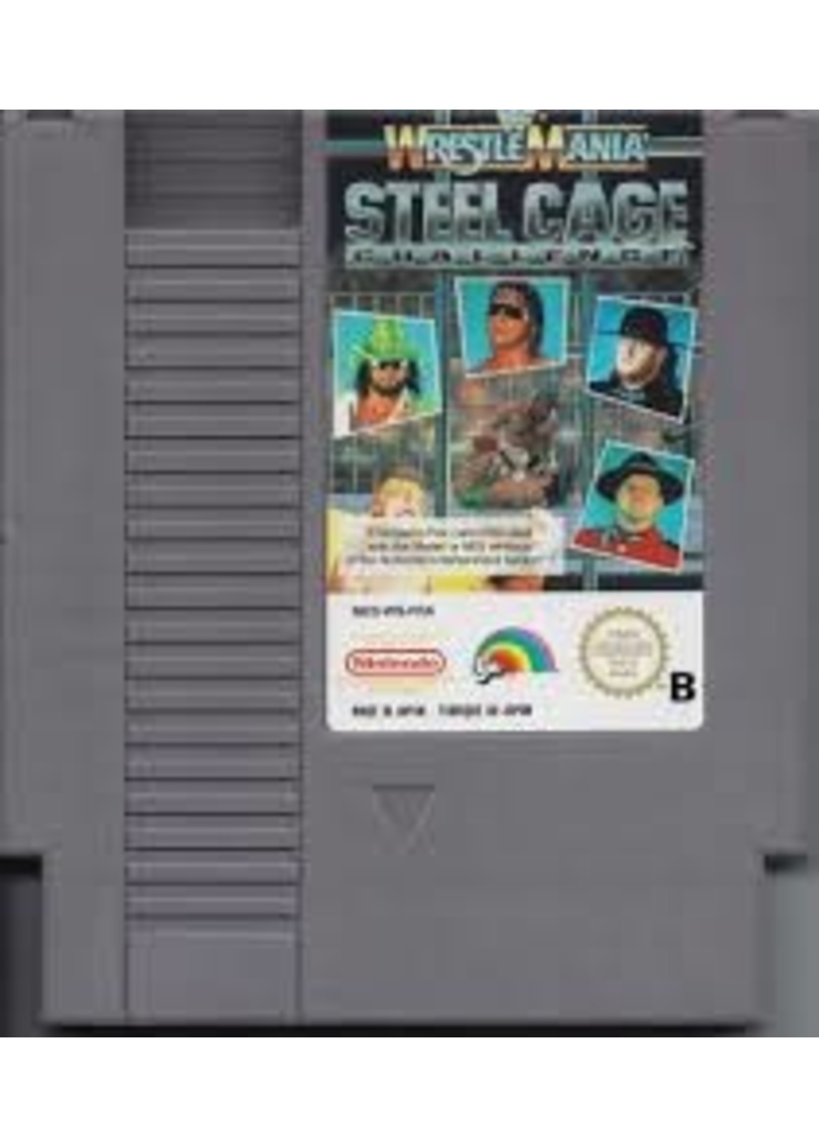 Nintendo (NES) WWF Wrestlemania Steel Cage Challenge
