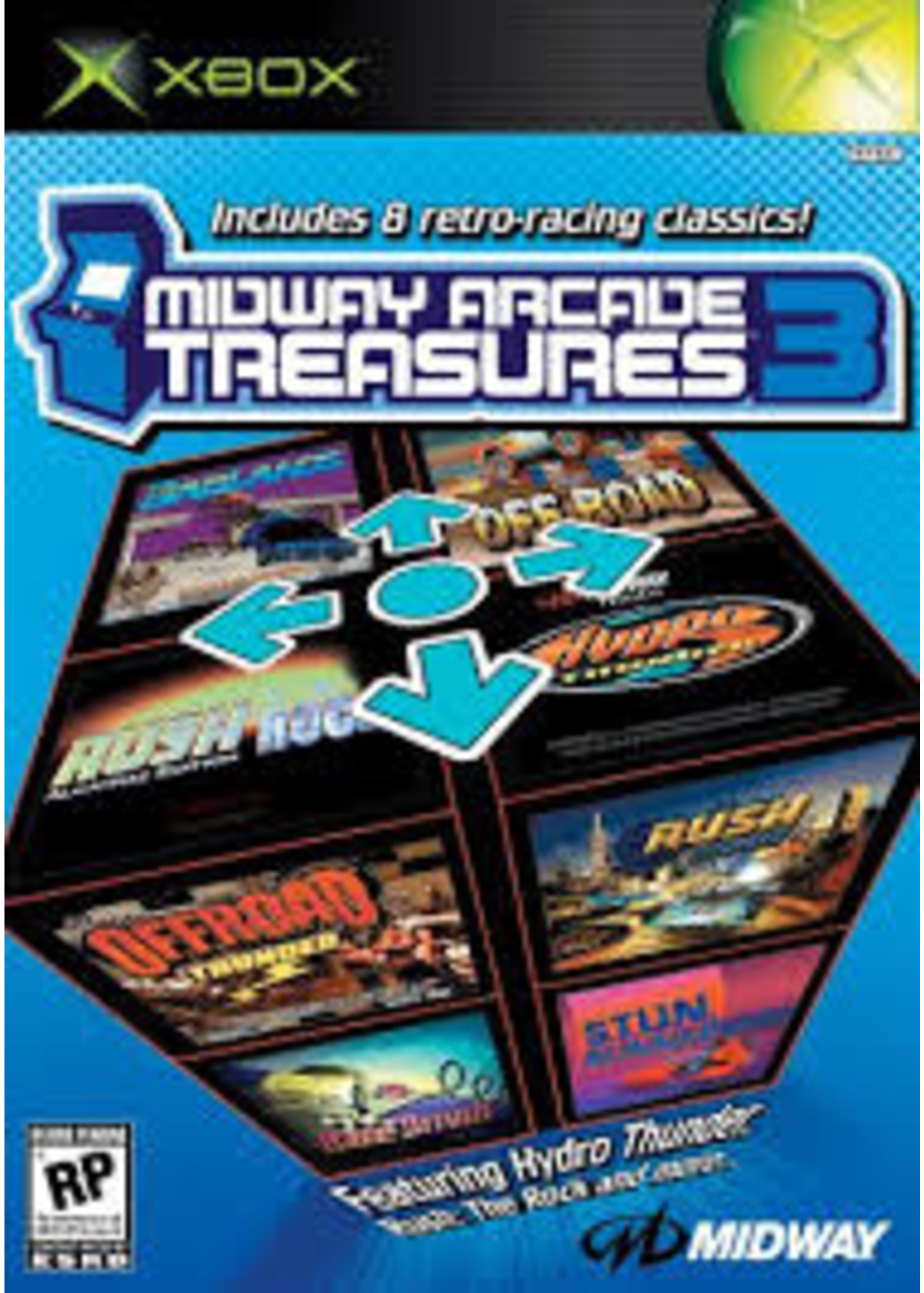 Microsoft Xbox Midway Arcade Treasures 3