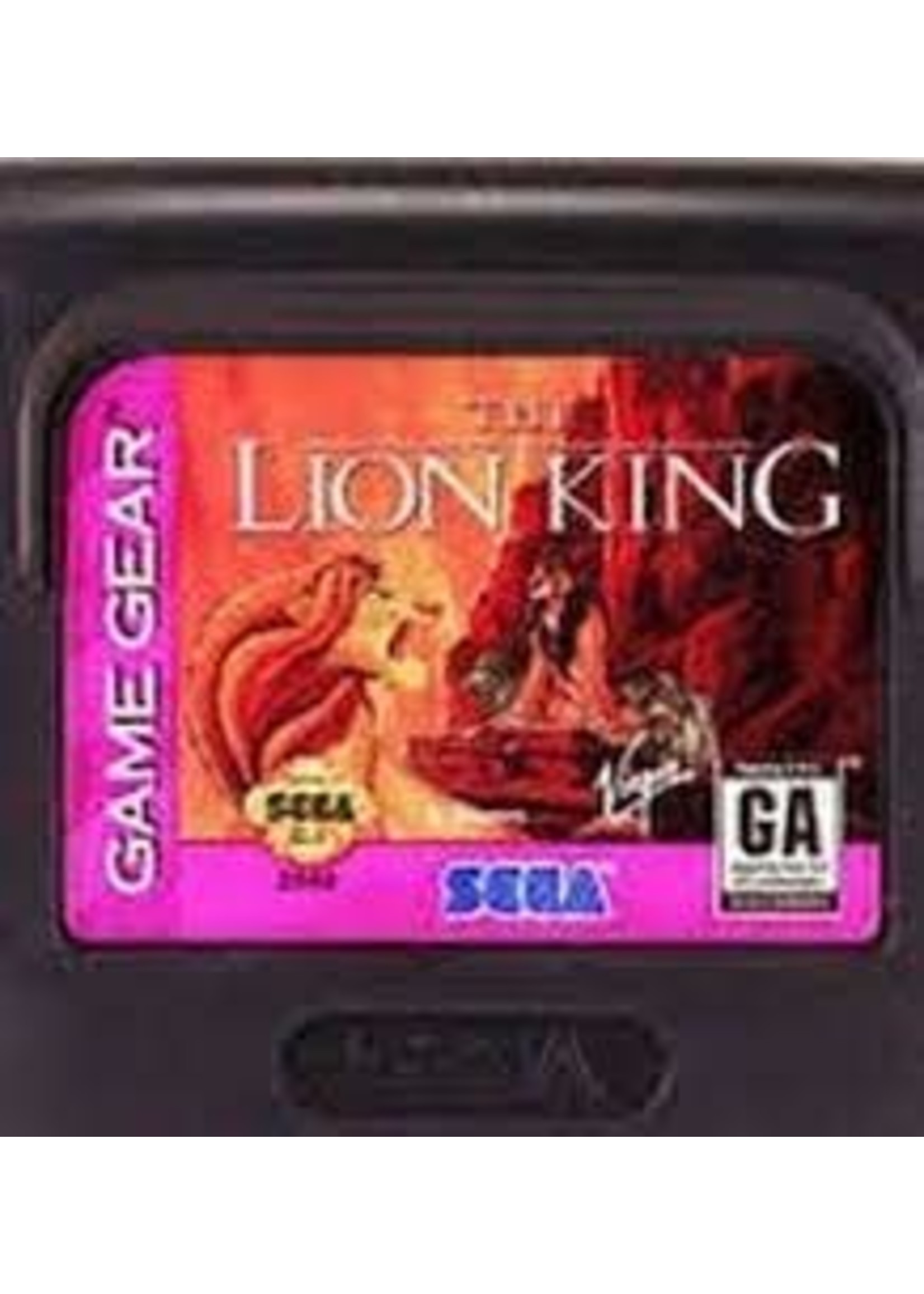 Sega Game Gear Lion King, The