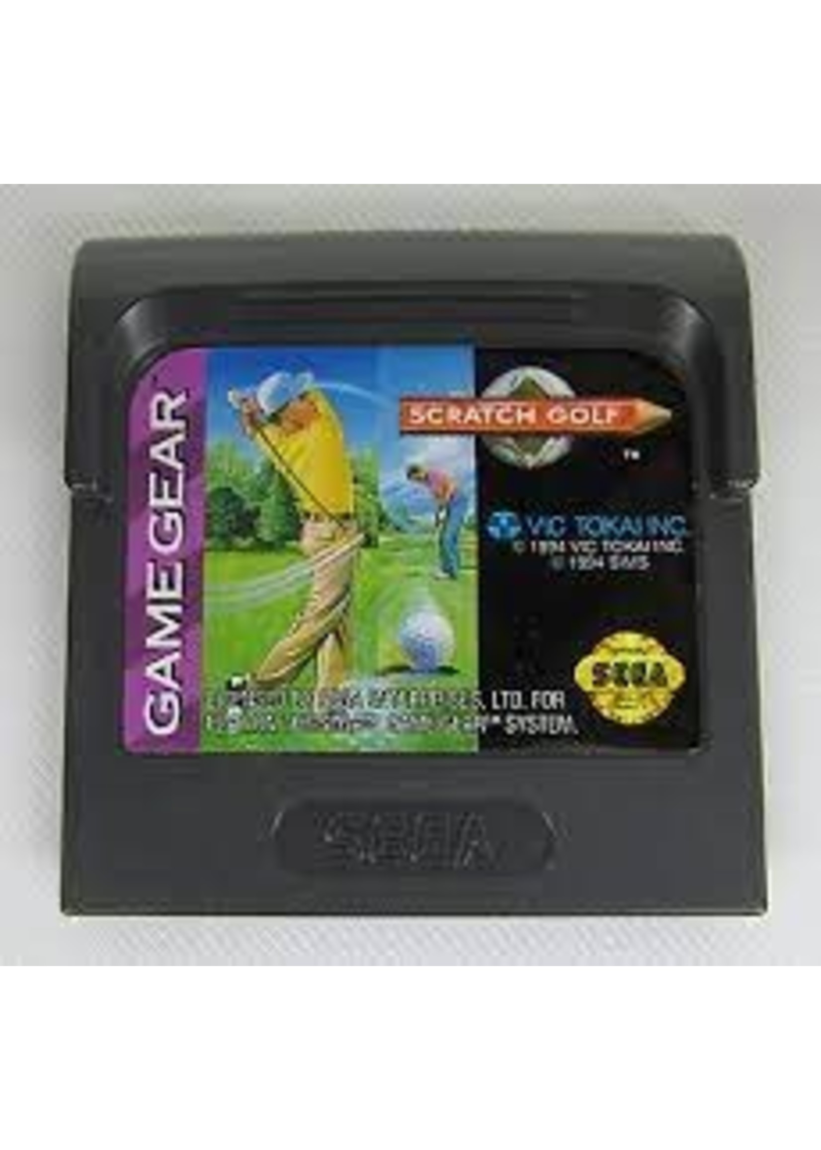 Sega Game Gear Scratch Golf