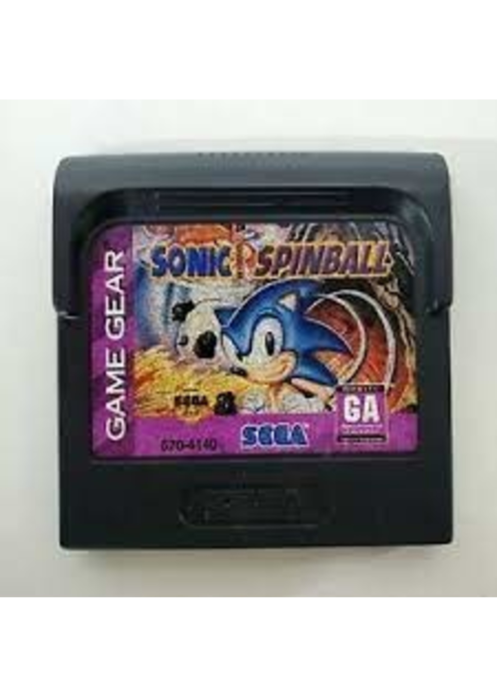 Sega Game Gear Sonic Spinball