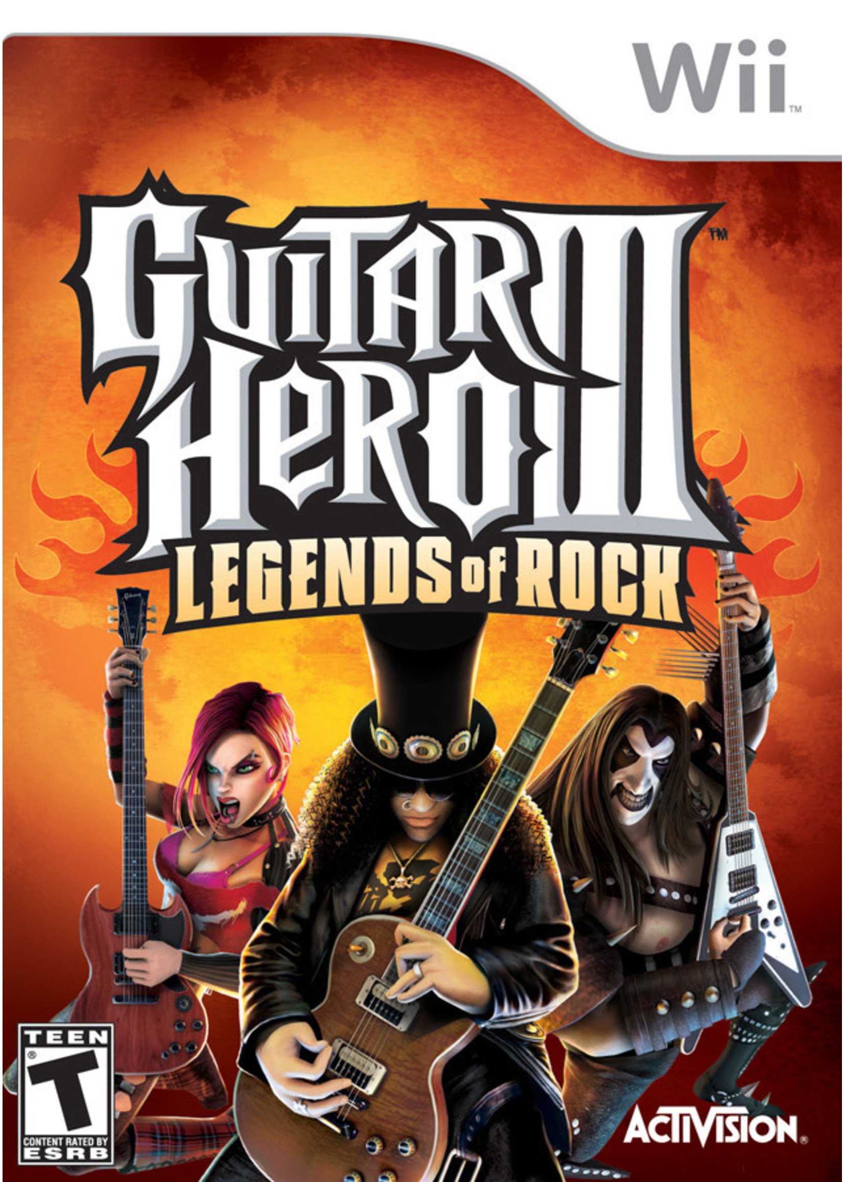 Nintendo Wii Guitar Hero III: Legends of Rock